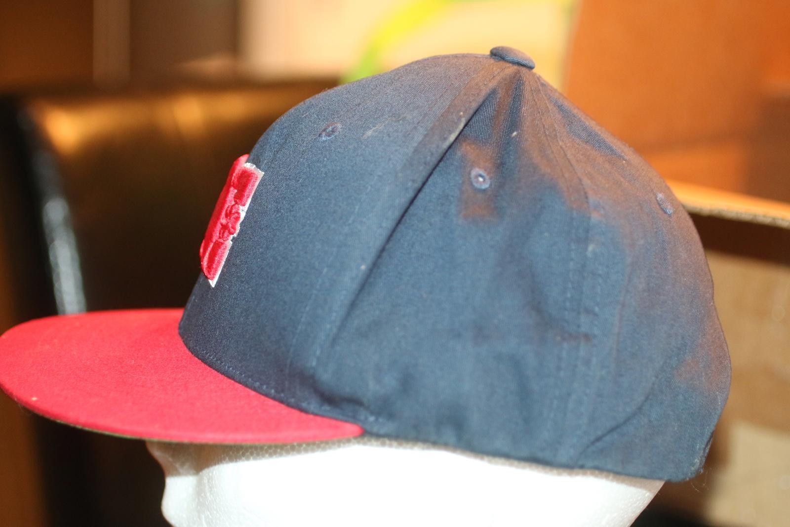 Other DC Shoes Classic Logo Snapback cap Navy Red FlatBrim Yupoong Size ONE SIZE - 3 Thumbnail