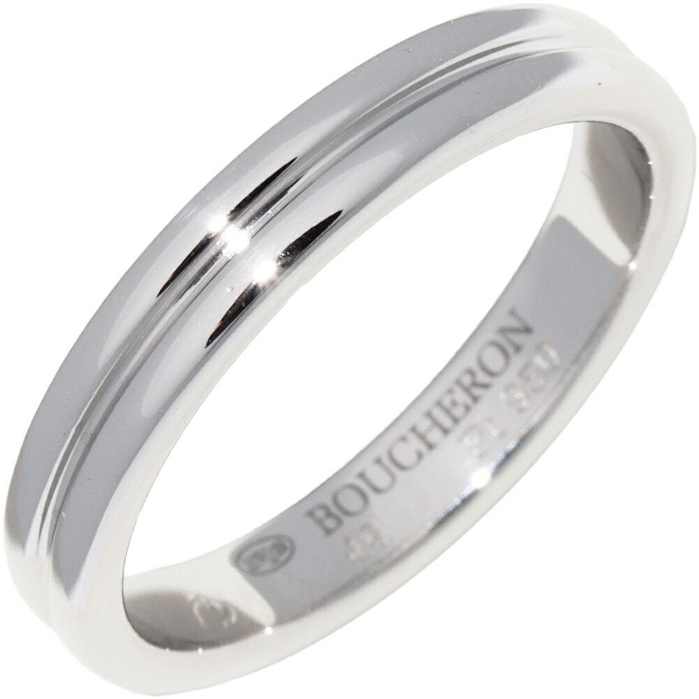 Other Boucheron Boucheron Godron Pt950 Platinum Ring Size 49 Precious Metal Ring JAL00113 DUTY FREE for USA Size ONE SIZE - 1 Thumbnail