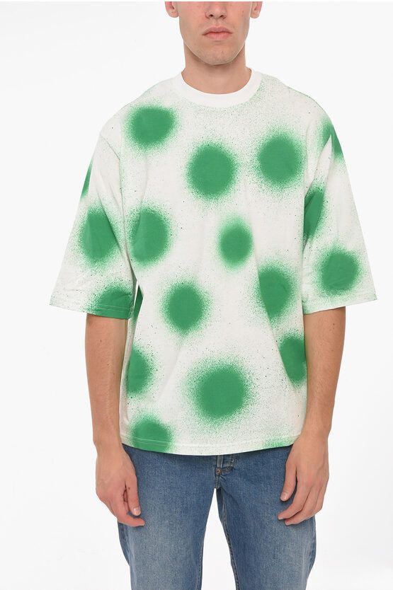 image of Moncler Og1Mm0424 Crew Neck T-Shirt In White, Men's (Size Small)