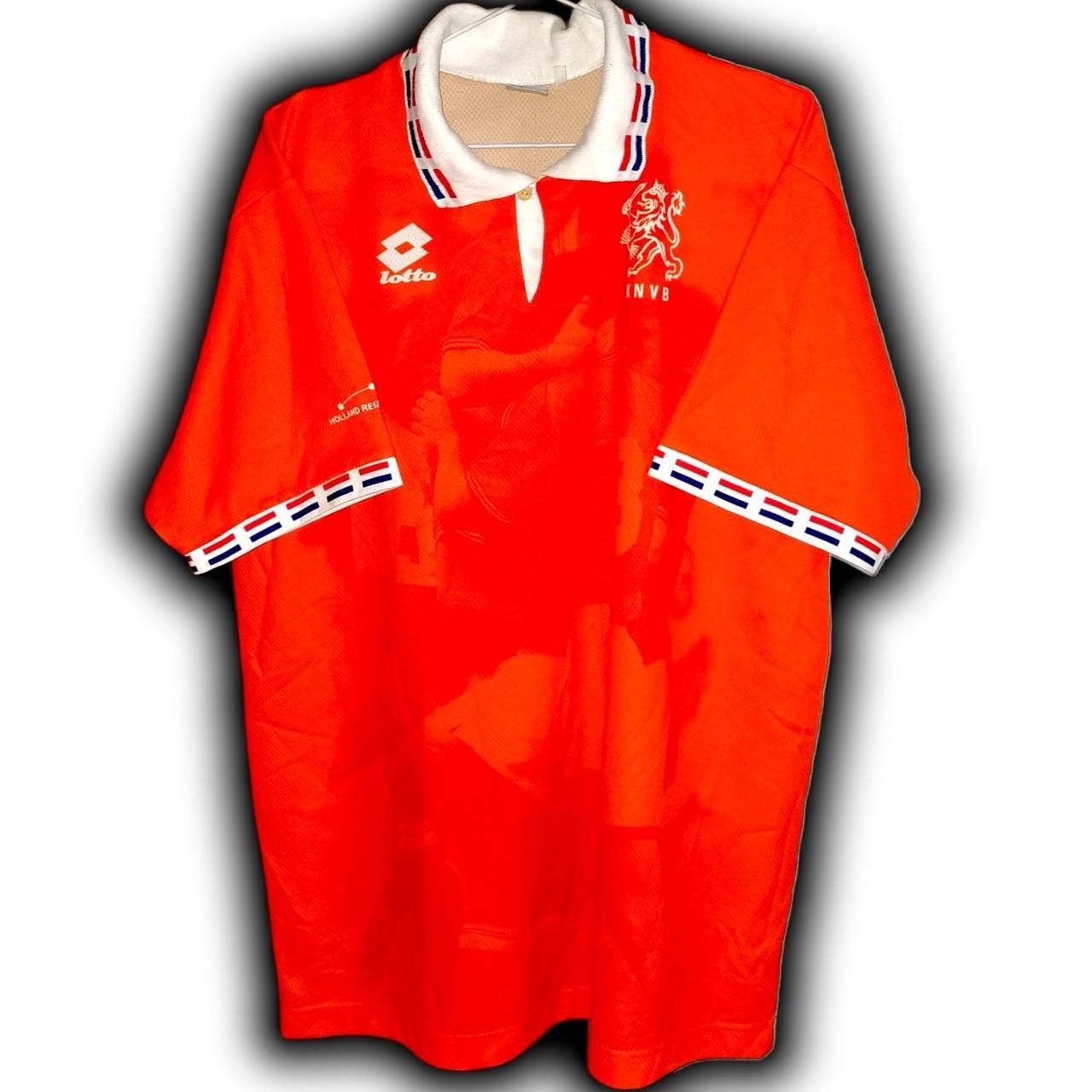 Lotto Sport Netherlands 1996 1997 home shirt jersy Size US XL / EU 56 / 4 - 3 Thumbnail