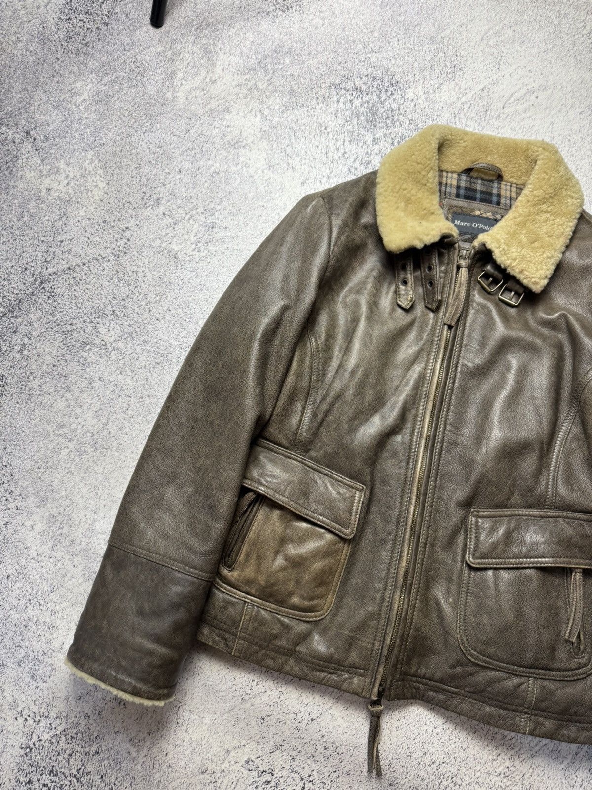 Leather Crazy Vintage Leather Jacket B52 tipe USA Size S / US 4 / IT 40 - 8 Thumbnail