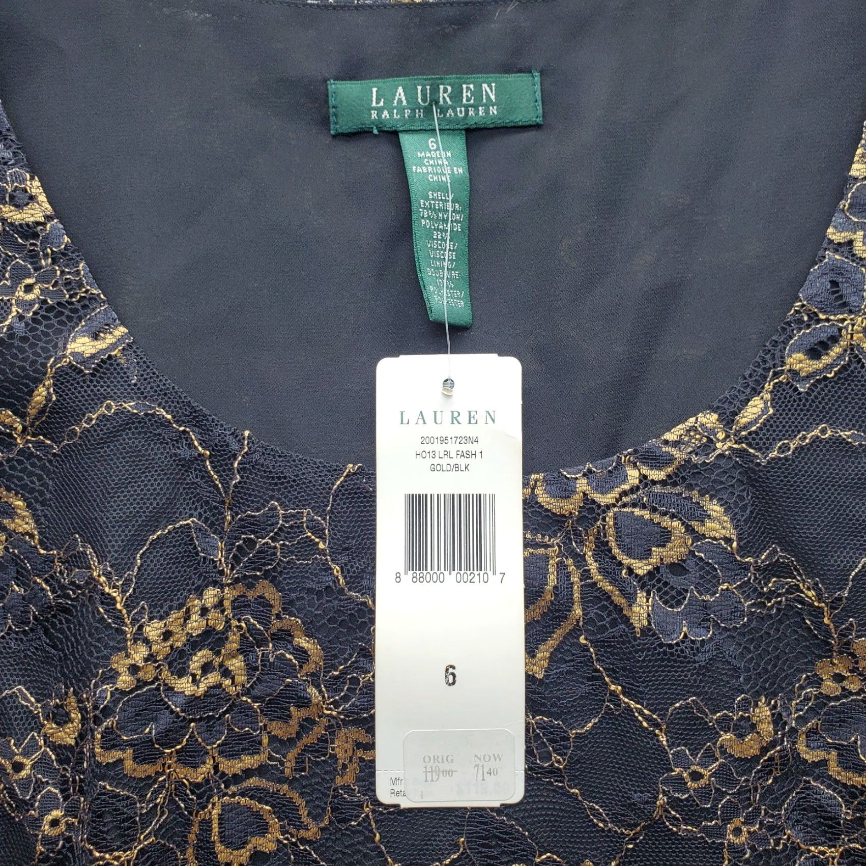 Ralph Lauren Lauren Ralph Lauren Tank Top Womens Size 6 Multi Floral Sleeveless Pullover Size M / US 6-8 / IT 42-44 - 5 Thumbnail
