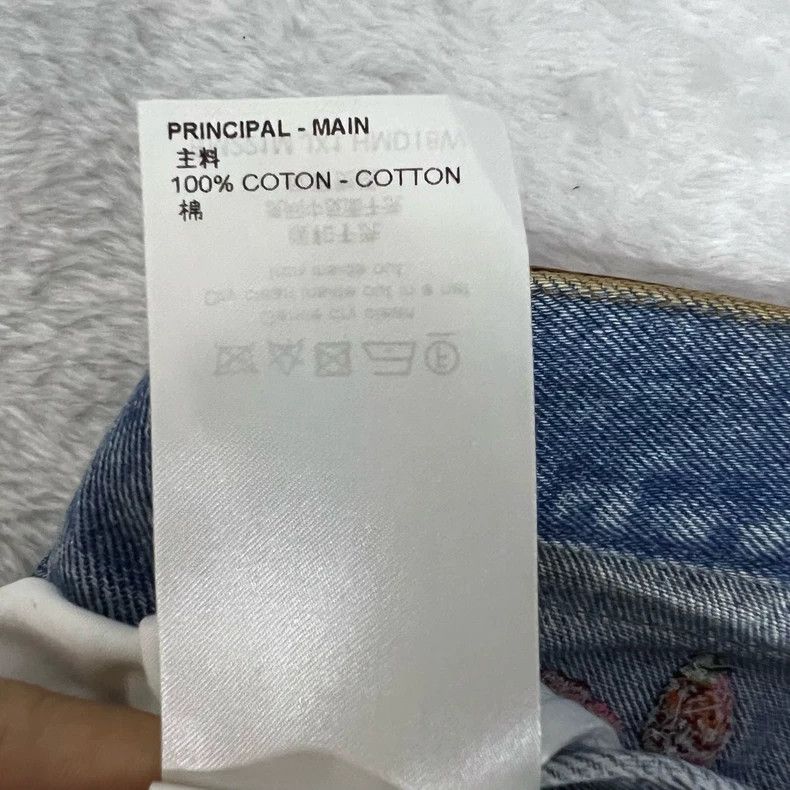 Louis Vuitton Louis Vuitton floral embroidery jeans 2502-Nextarrow Size US 29 - 6 Thumbnail