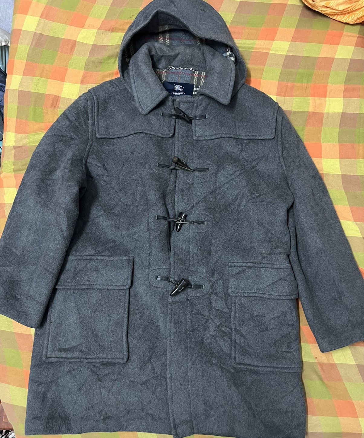 Burberry Burberry Prorsum Vintage tranch coat hoodie wool Size US XL / EU 56 / 4 - 11 Thumbnail