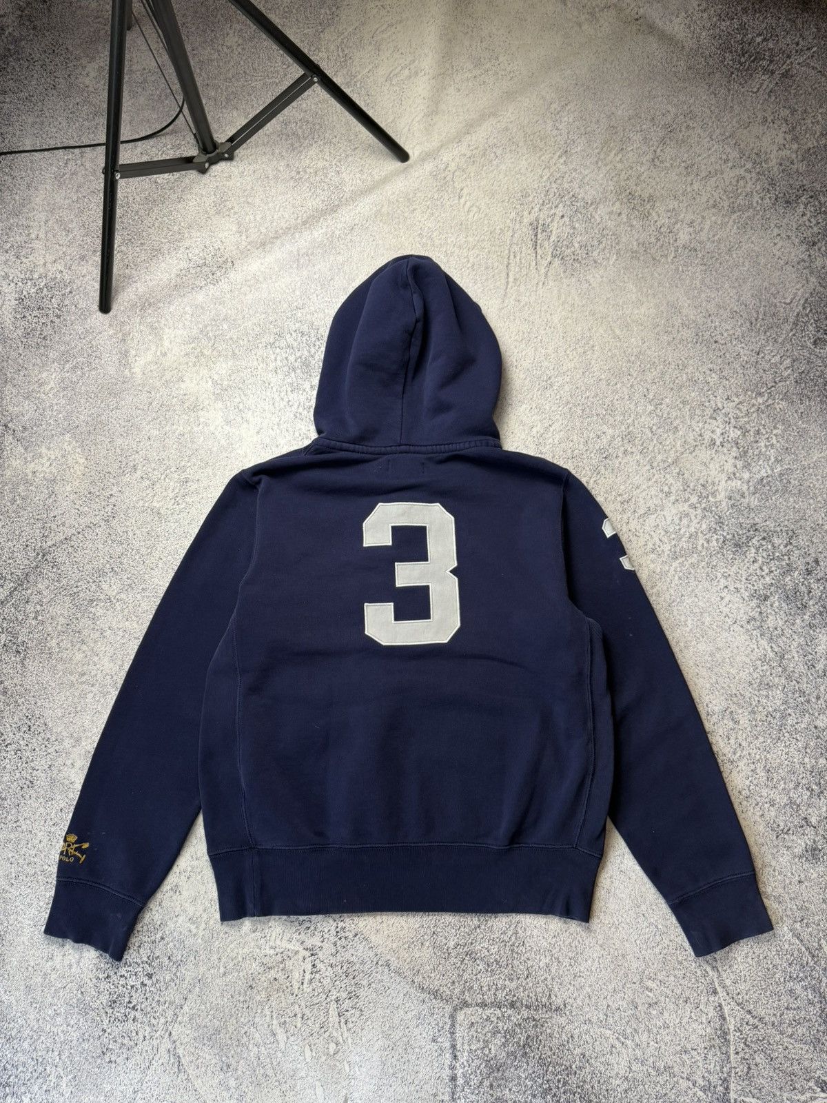 Polo Ralph Lauren Vintage Polo Ralph Lauren Dirty Distressed Hoodie Y2K Size US L / EU 52-54 / 3 - 21 Thumbnail