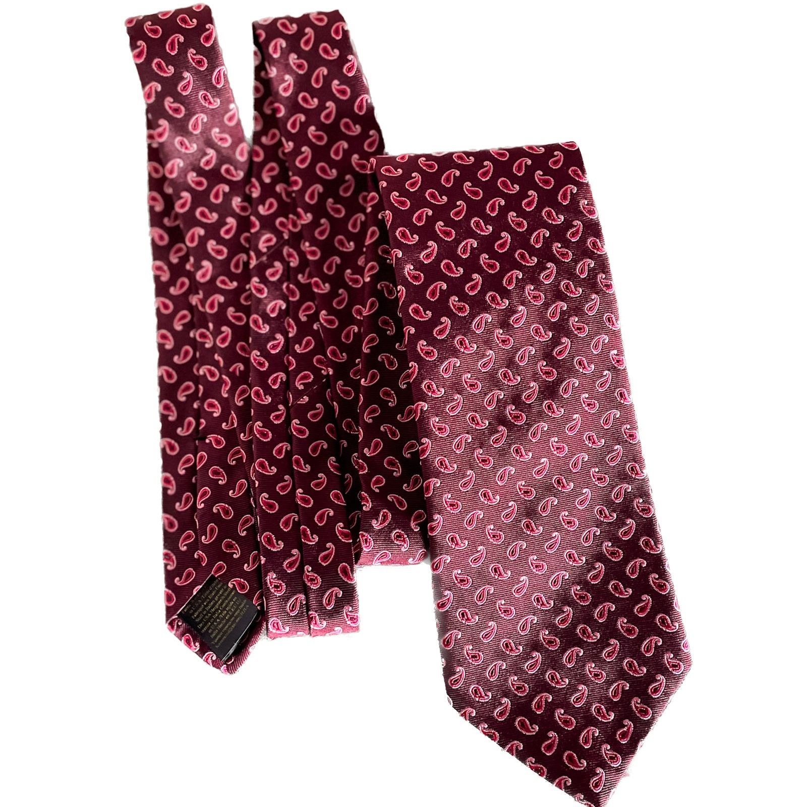 Brooks Brothers Brooks Brothers 100% silk paisley print tie necktie 3.5" w Size ONE SIZE - 5 Thumbnail