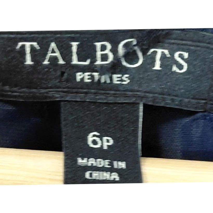Talbots Talbots Petites Silk Striped Scoop Neck Sleeveless Top Purple Green Size 6P Womens Size M / US 6-8 / IT 42-44 - 3 Thumbnail