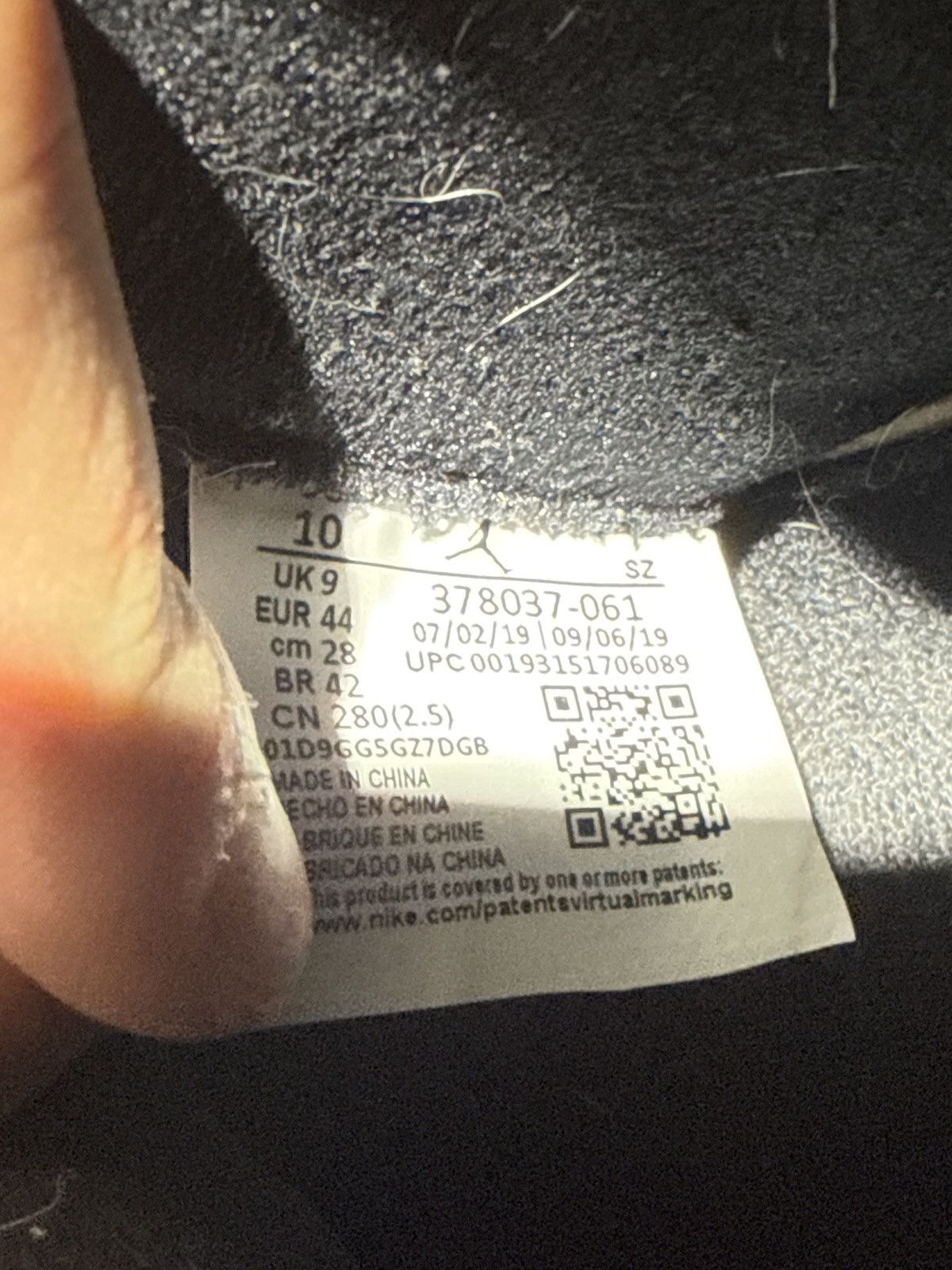 Jordan Brand Jordan 11 Playoff Bred 2019 Size US 10 / EU 43 - 8 Thumbnail