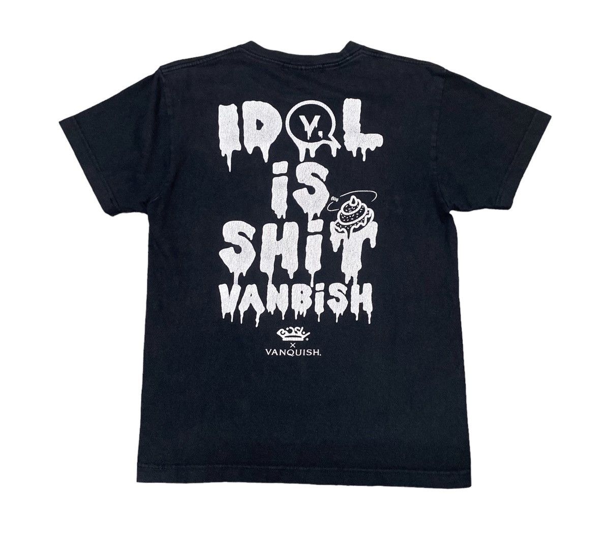 Japanese Brand × Vanquish VANQUISH IDOL IS SHIT JAPANESE BRAND T SHIRT Size US XS / EU 42 / 0 - 2 Thumbnail