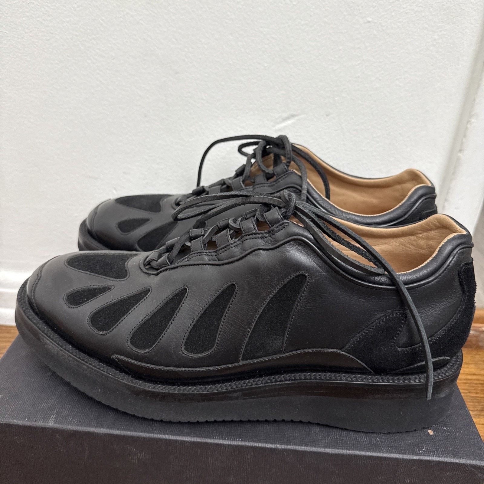 Yuketen YUKETEN LAND MAX 2T BLACK Size 10E 10 E Like 10,5 Size US 10 / EU 43 - 6 Thumbnail