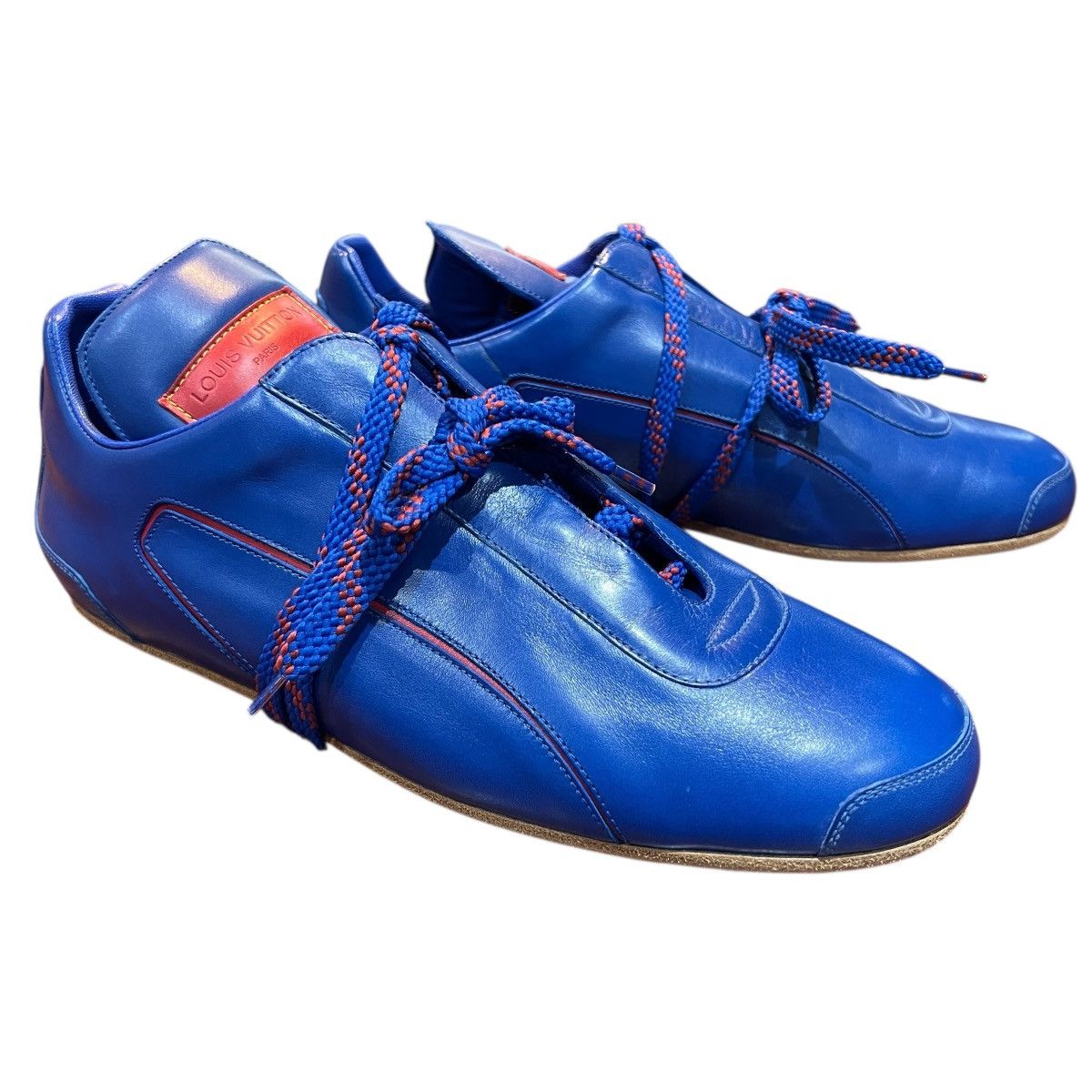 Louis Vuitton LOUIS VUITTON 2002 FIFA World Cup Monogram Leather Sneaker Size US 7.5 / EU 40-41 - 4 Thumbnail