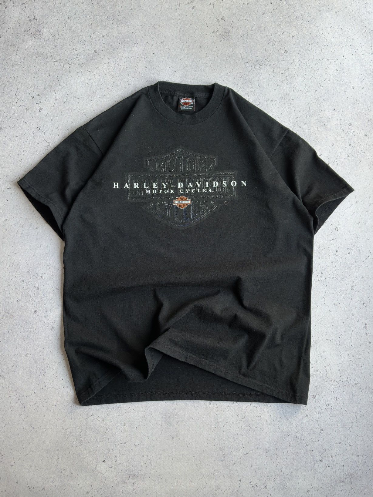 Harley Davidson Vintage 90s Harley Davidson Netherlands Tee Size US XL / EU 56 / 4 - 1 Thumbnail