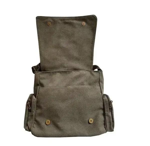 VIBE Canvas Messenger Bag Vintage y2k cool print 90’s Size ONE SIZE - 4 Thumbnail