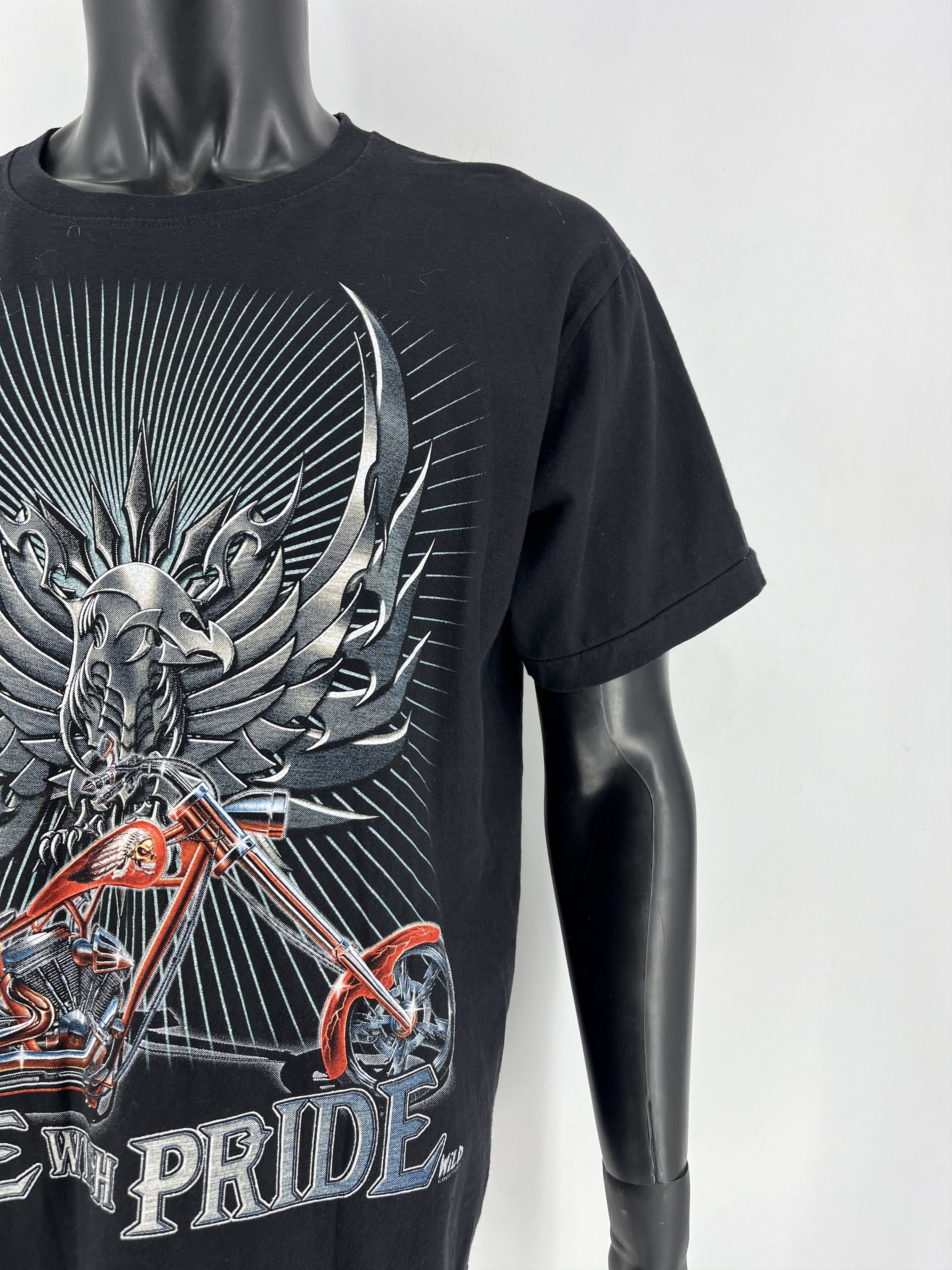 Harley Davidson × Vintage Vintage Bay Biker Ride With Pride Motobike Chopper Wild Size US L / EU 52-54 / 3 - 7 Thumbnail