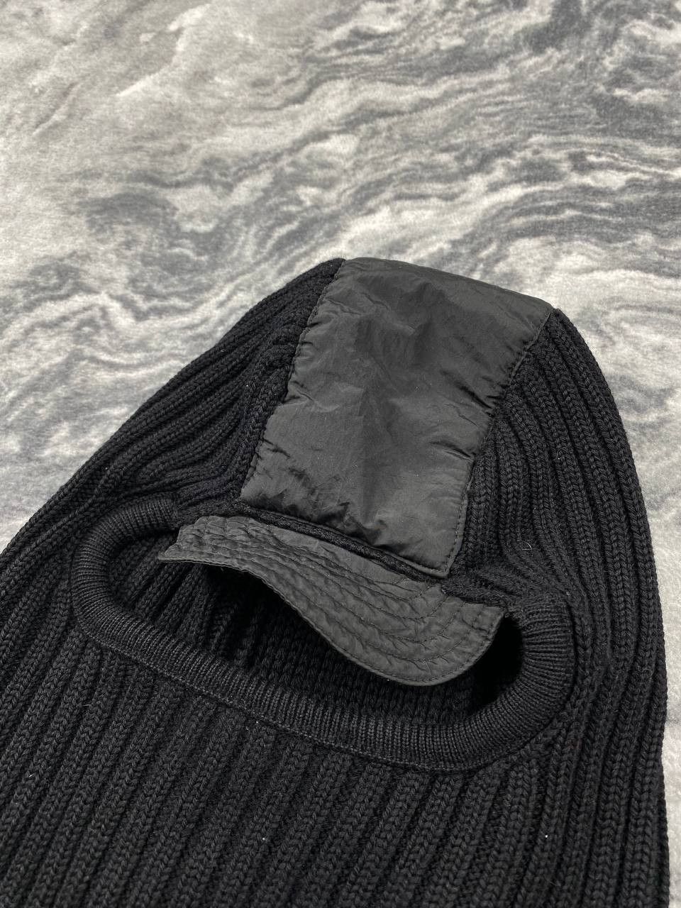 Stone Island Stone Island Balaclava Wool Nylon Metal Hat Beanie Men Black Size ONE SIZE - 5 Thumbnail
