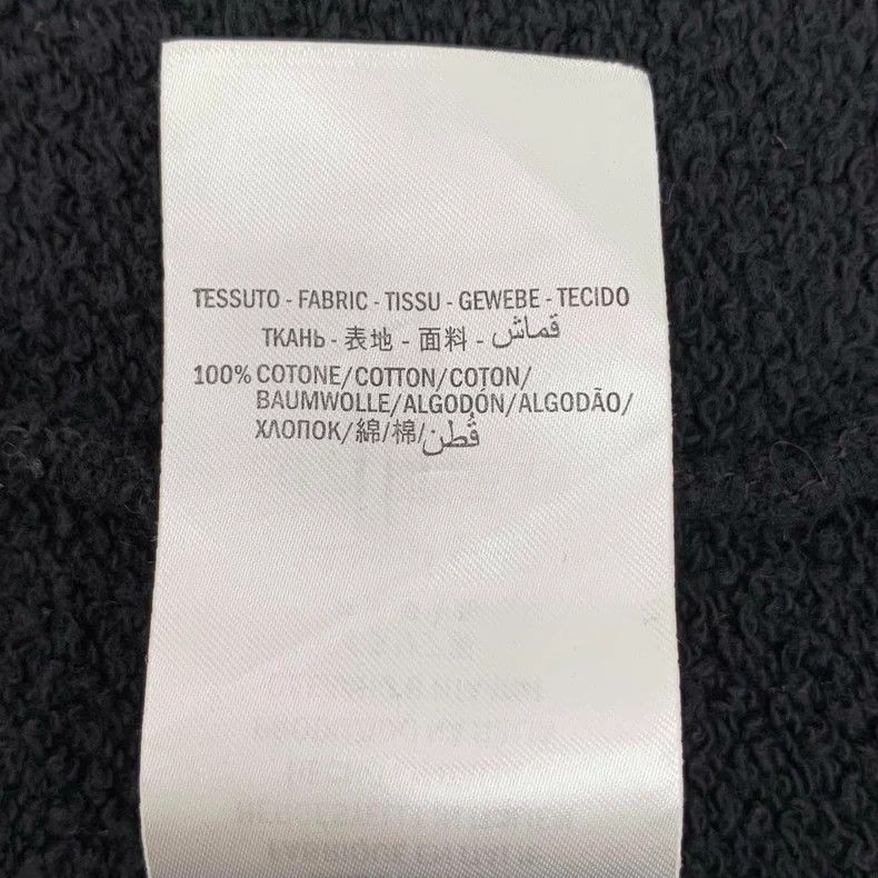 Gucci Gucci Black logo letter printed cotton hooded drawstring l Size US M / EU 48-50 / 2 - 7 Thumbnail