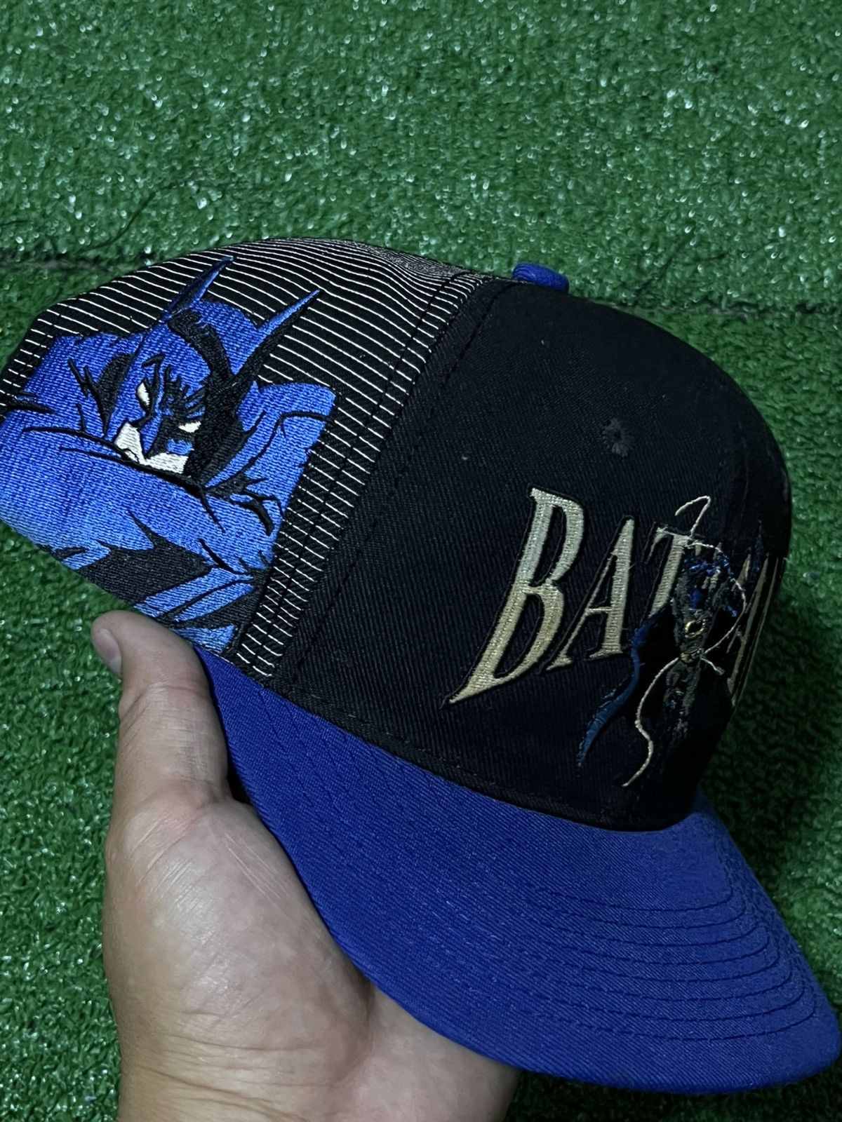 DC Comics Vintage hat batman rare 1996 Size ONE SIZE - 3 Thumbnail