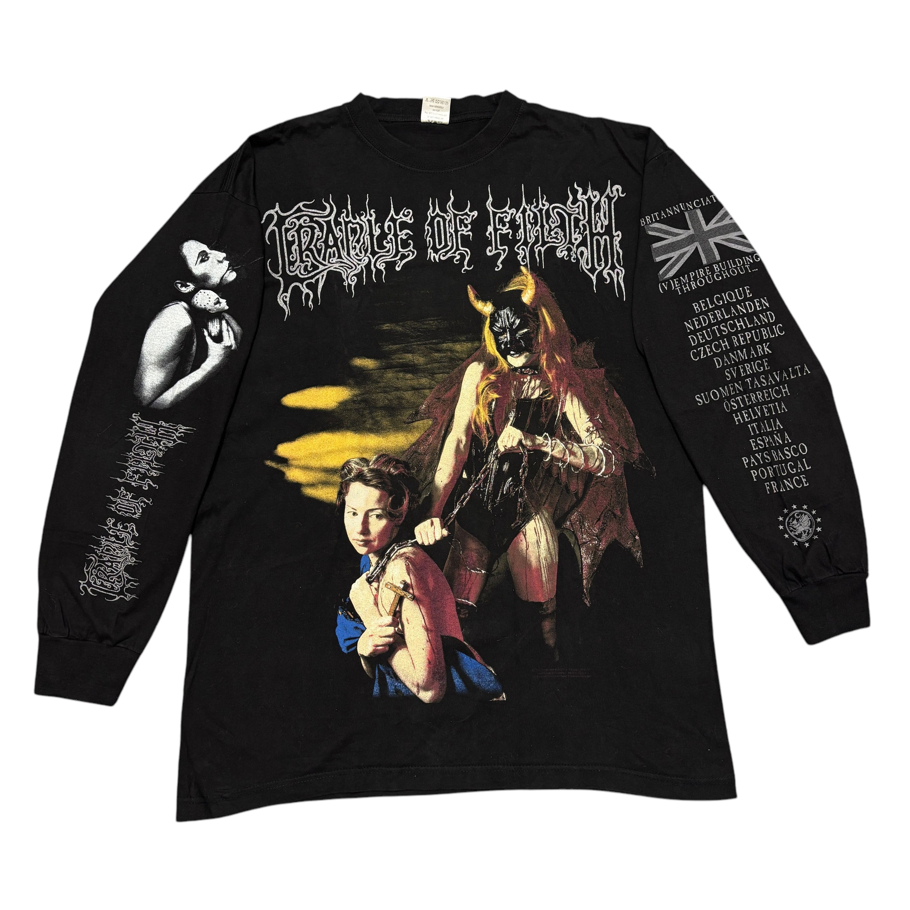 CRADLE OF FILTH 1998 CRUELTY AND THE BEAST DELT