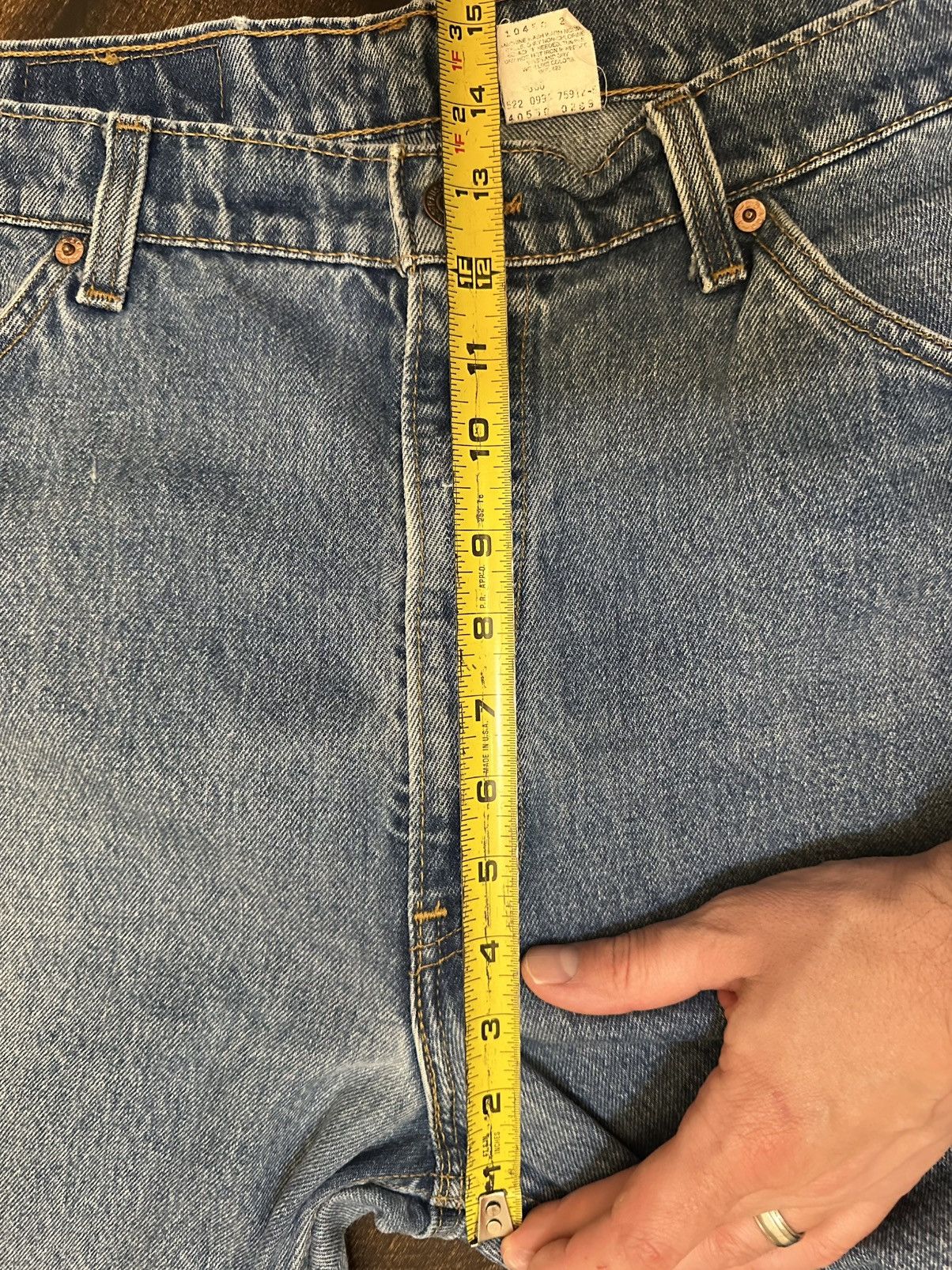 Levi's Vintage 90s Levi's 550 Jeans Orange Tab Med Wash|USA 36x29” Size US 36 / EU 52 - 8 Thumbnail