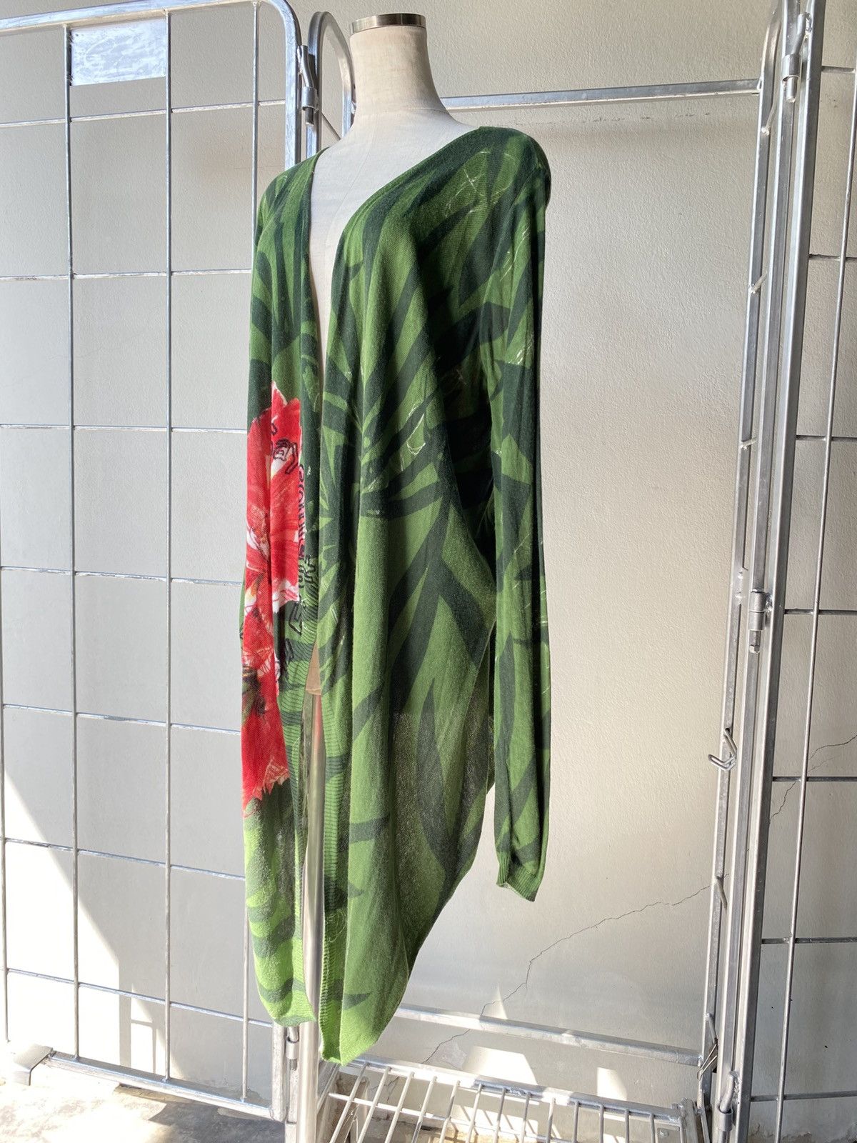 Desigual Desigual Green Floral Cardigan Size M / US 6-8 / IT 42-44 - 11 Thumbnail