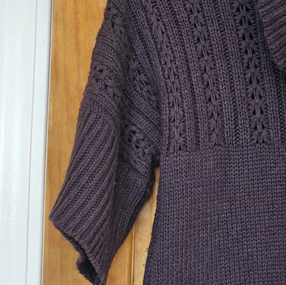 Other A.N.A Vintage Women's Lavender Turtleneck Knit Sweater Size M / US 6-8 / IT 42-44 - 4 Thumbnail