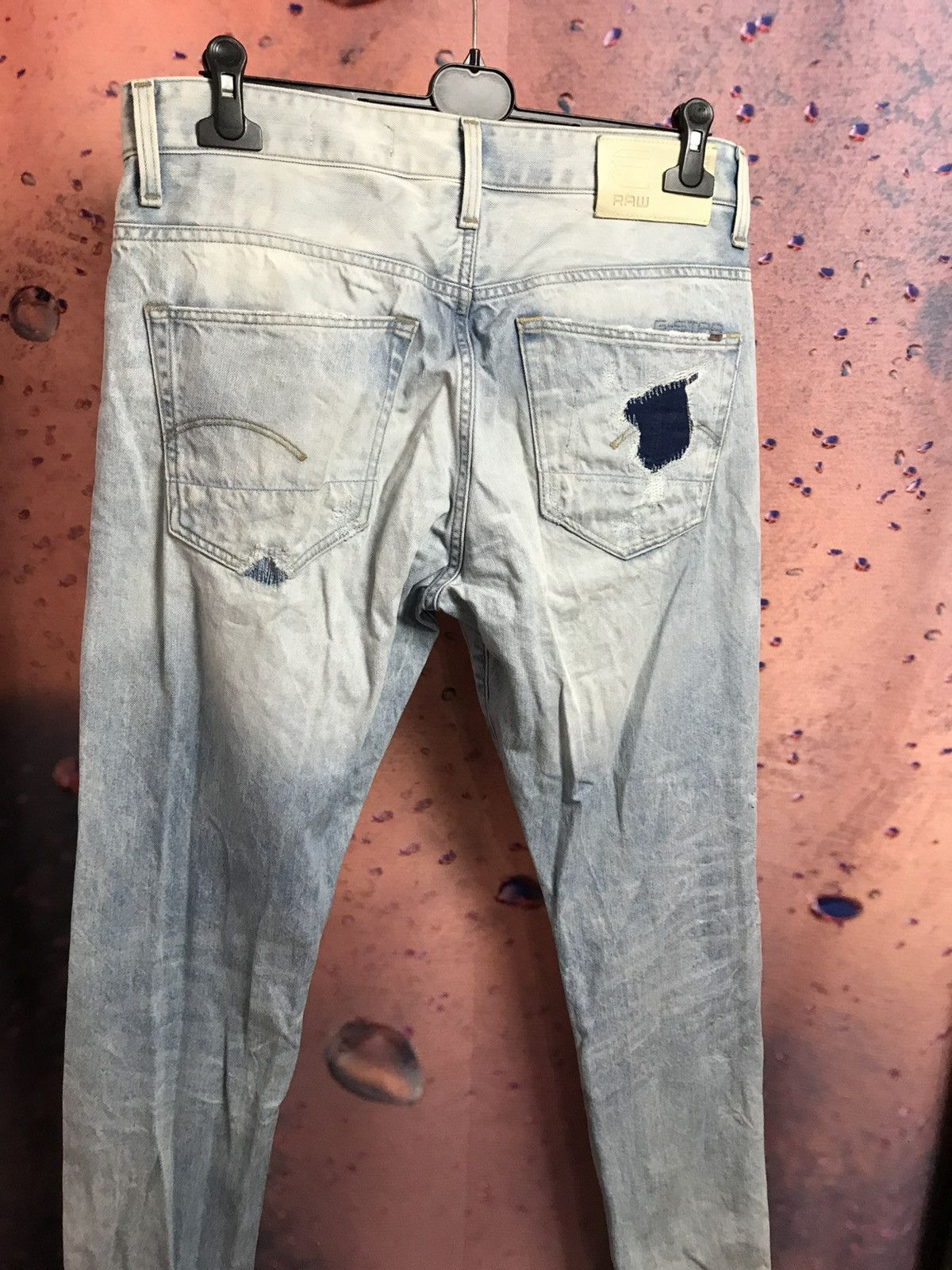 G-Star G Star Raw distressed denim jeans Size US 33 - 7 Thumbnail