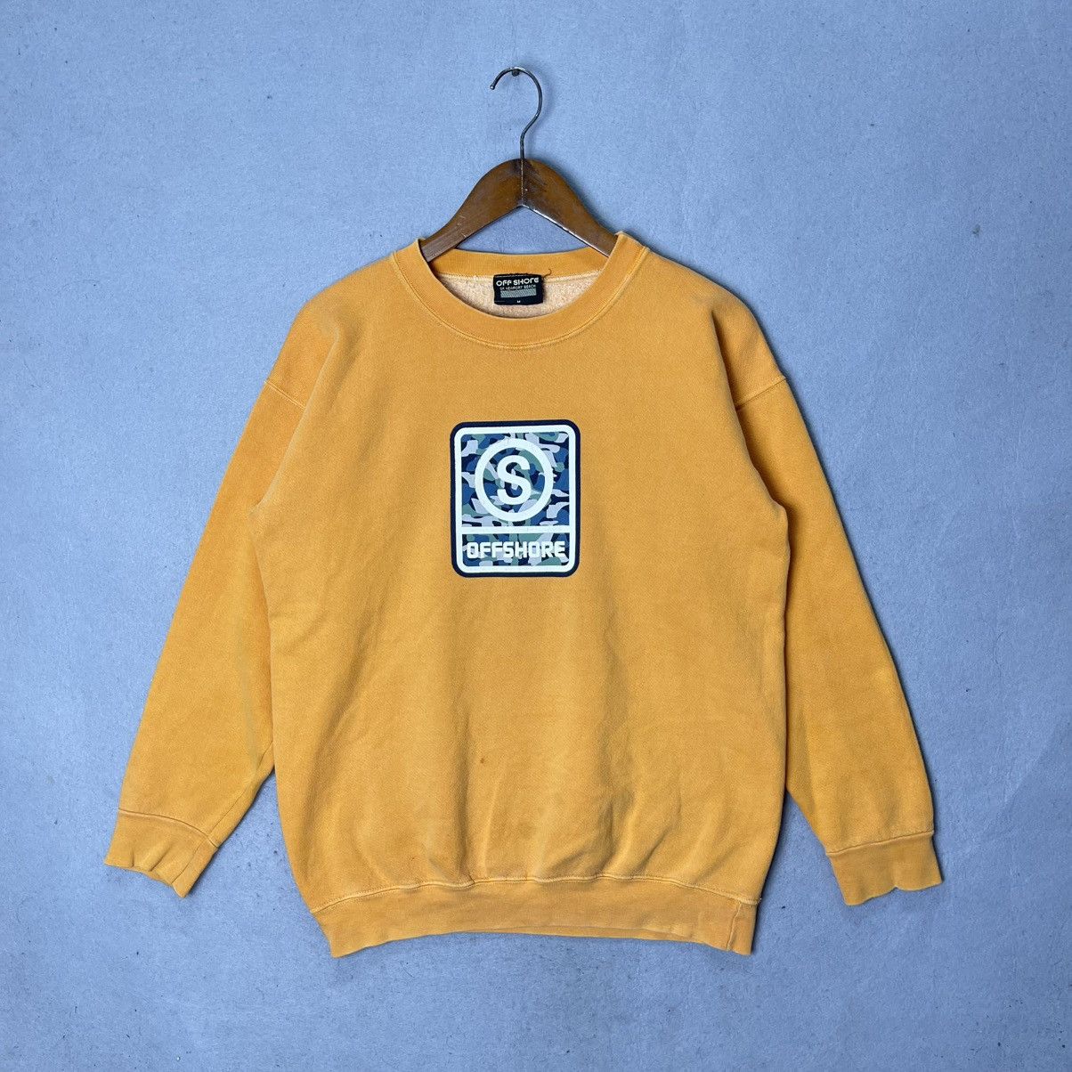 Vintage Vintage Offshore Newport Beach Logo Sweatshirt Size US M / EU 48-50 / 2 - 1 Thumbnail