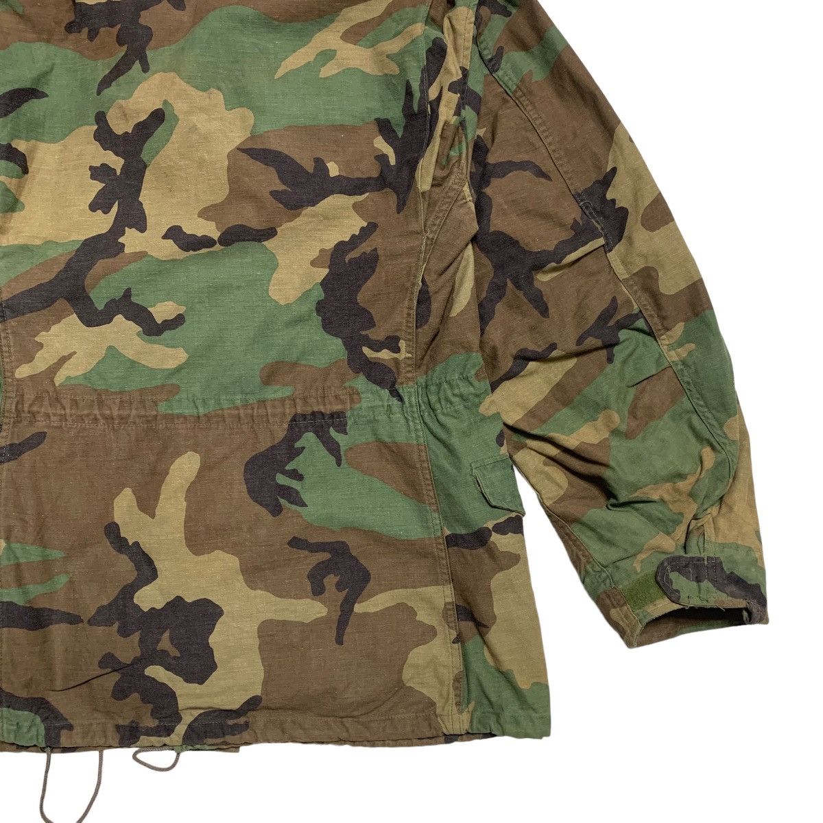 Vintage Vintage 80s Camouflage Military Army Parka Size US S / EU 44-46 / 1 - 9 Thumbnail