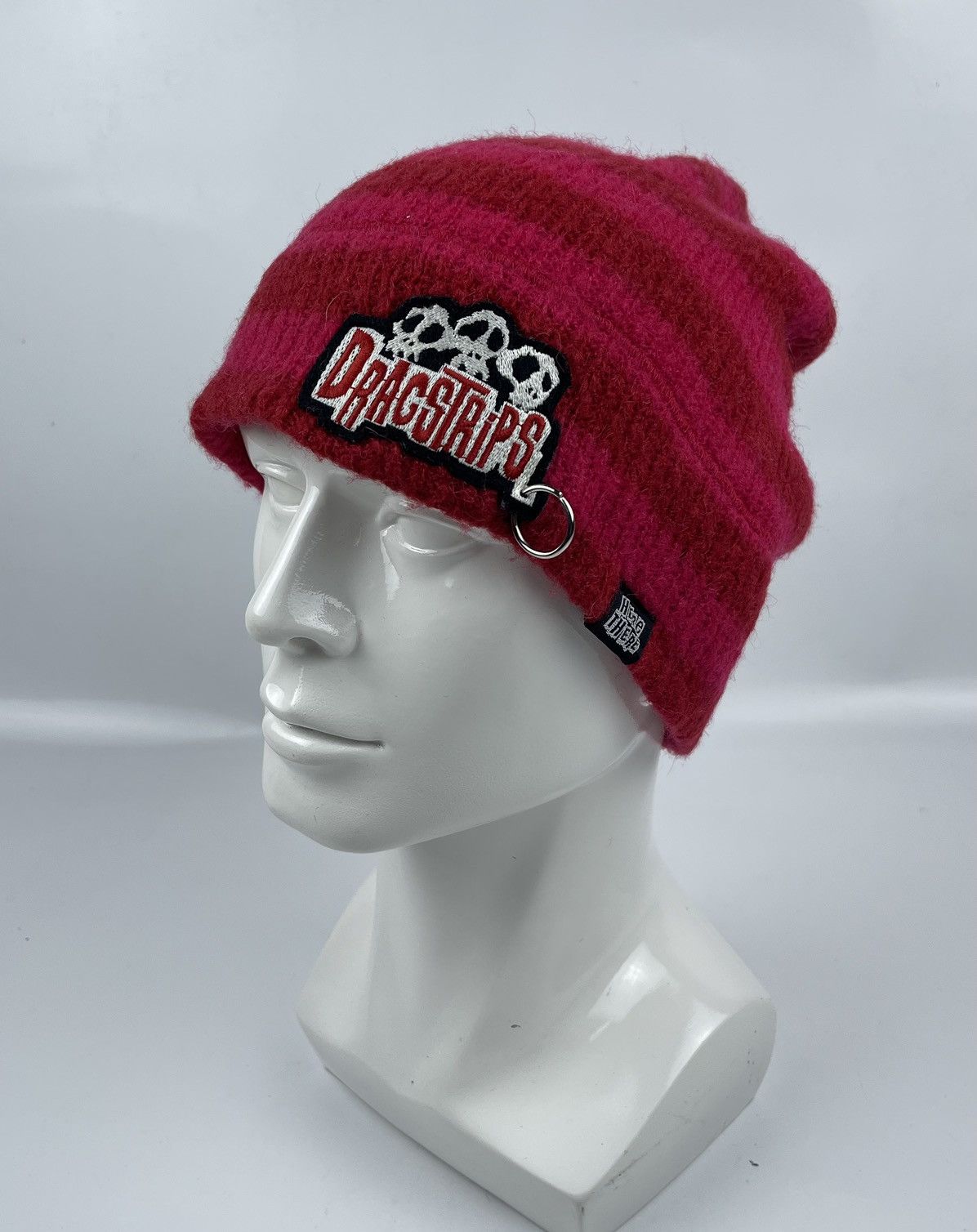 image of Seditionaries Dragstrips Skulls Beanie Hat Winter Hat Tc13, Men's
