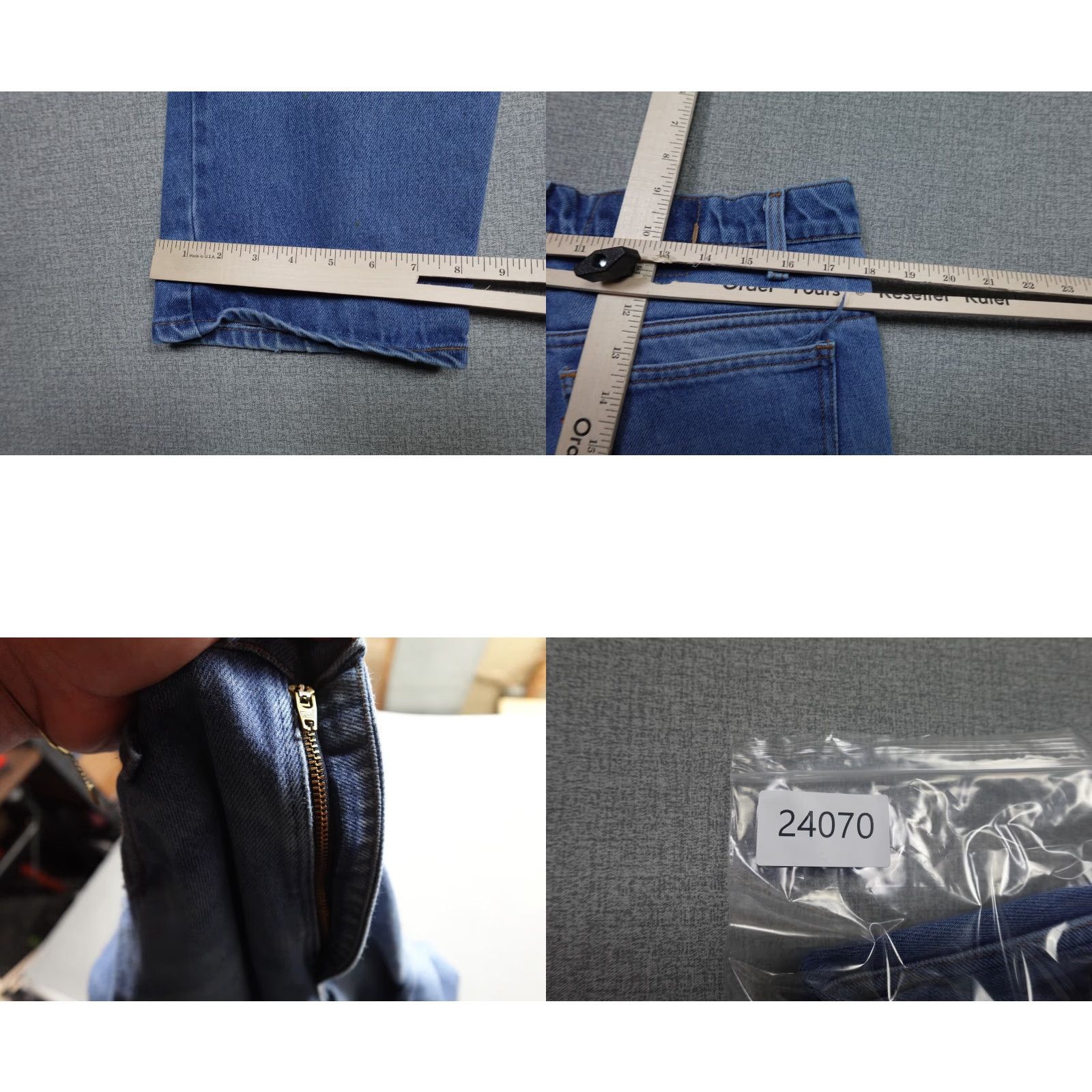 Levi's VINTAGE Levi's Jeans Mens 36x30 Blue Relaxed Fit Light Wash Western Cowboy Retro Levi's 550 Jeans Mens 36 Blue Relaxed Size US 36 / EU 52 - 8 Thumbnail