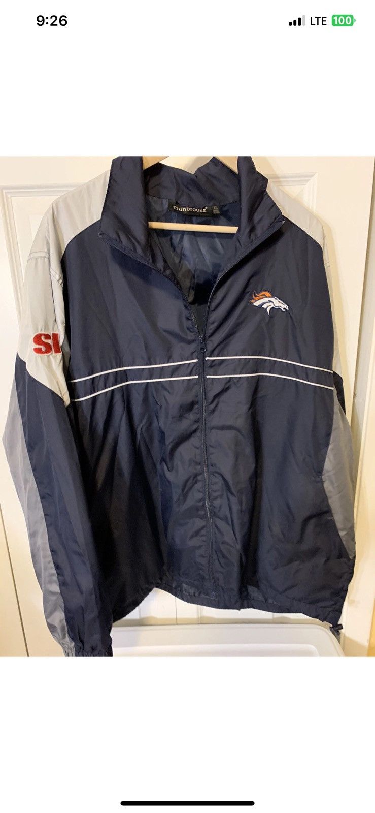 Dunbrooke Denver Broncos XL Windbreaker Dunbrooke Sports Illustrated Size US XL / EU 56 / 4 - 1 Thumbnail