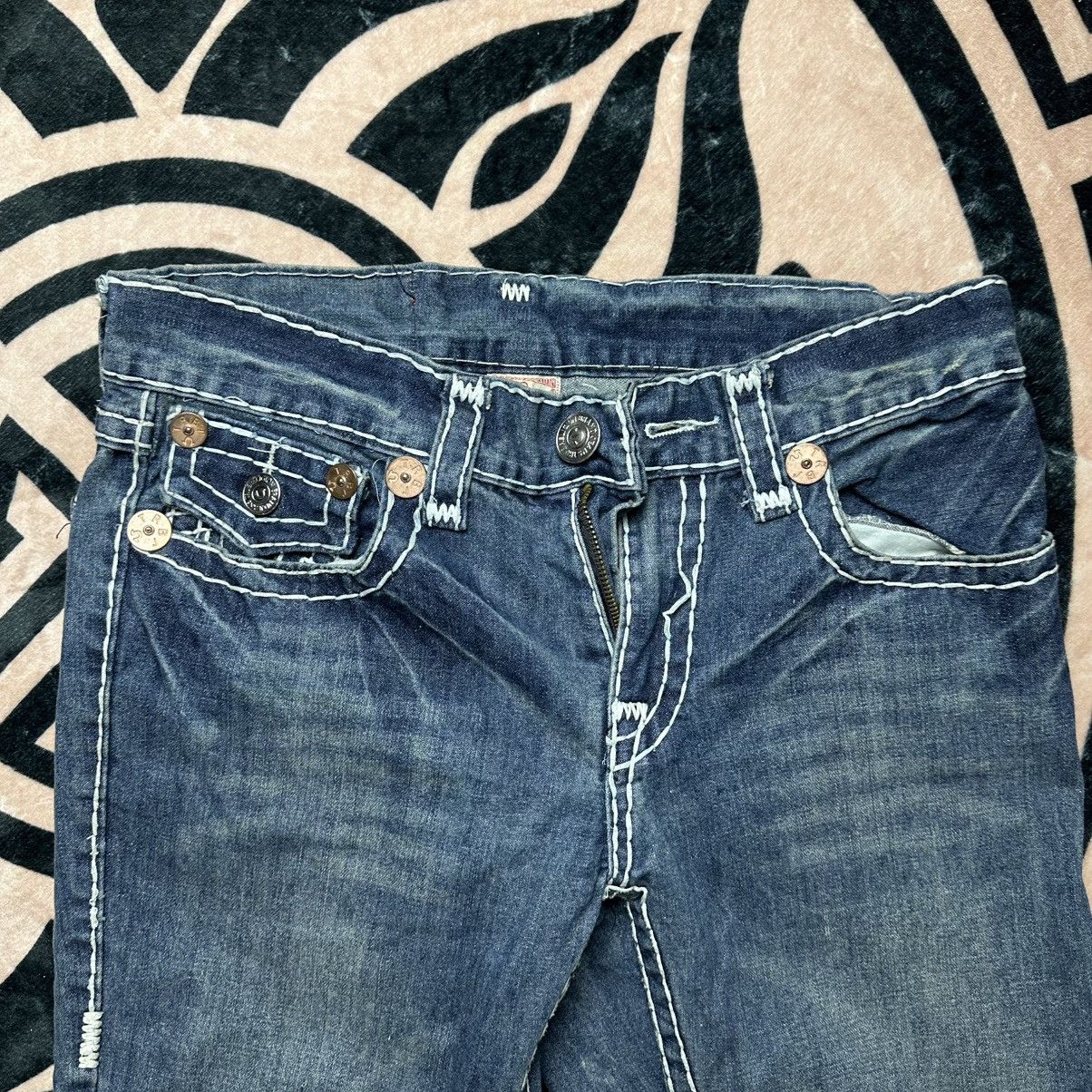 True Religion Vintage True Religion Big Stiching Denim Size US 32 / EU 48 - 4 Thumbnail