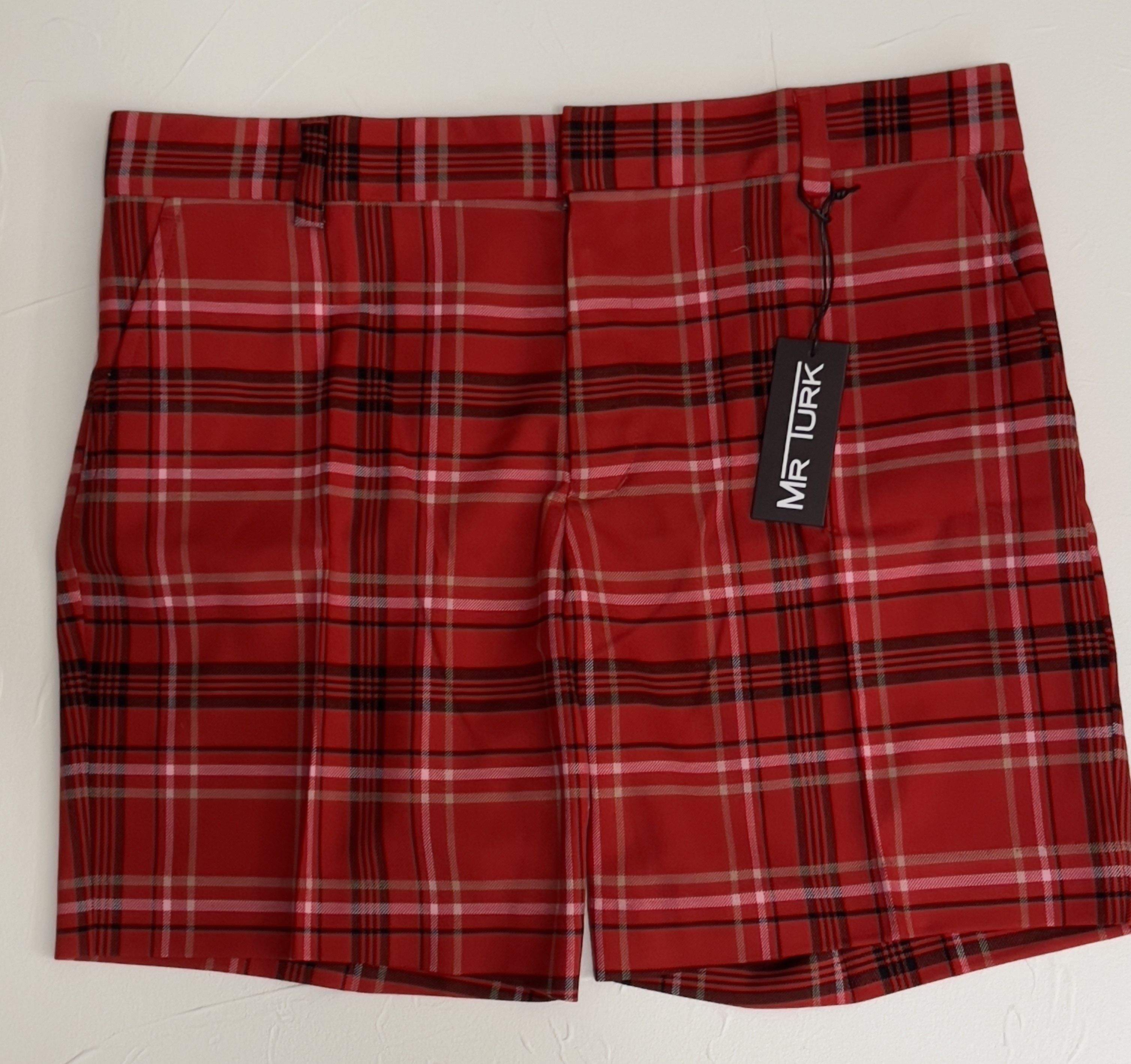 Mr Turk MR TURK Lawrence Plaid Shorts Size US 34 / EU 50 - 7 Thumbnail
