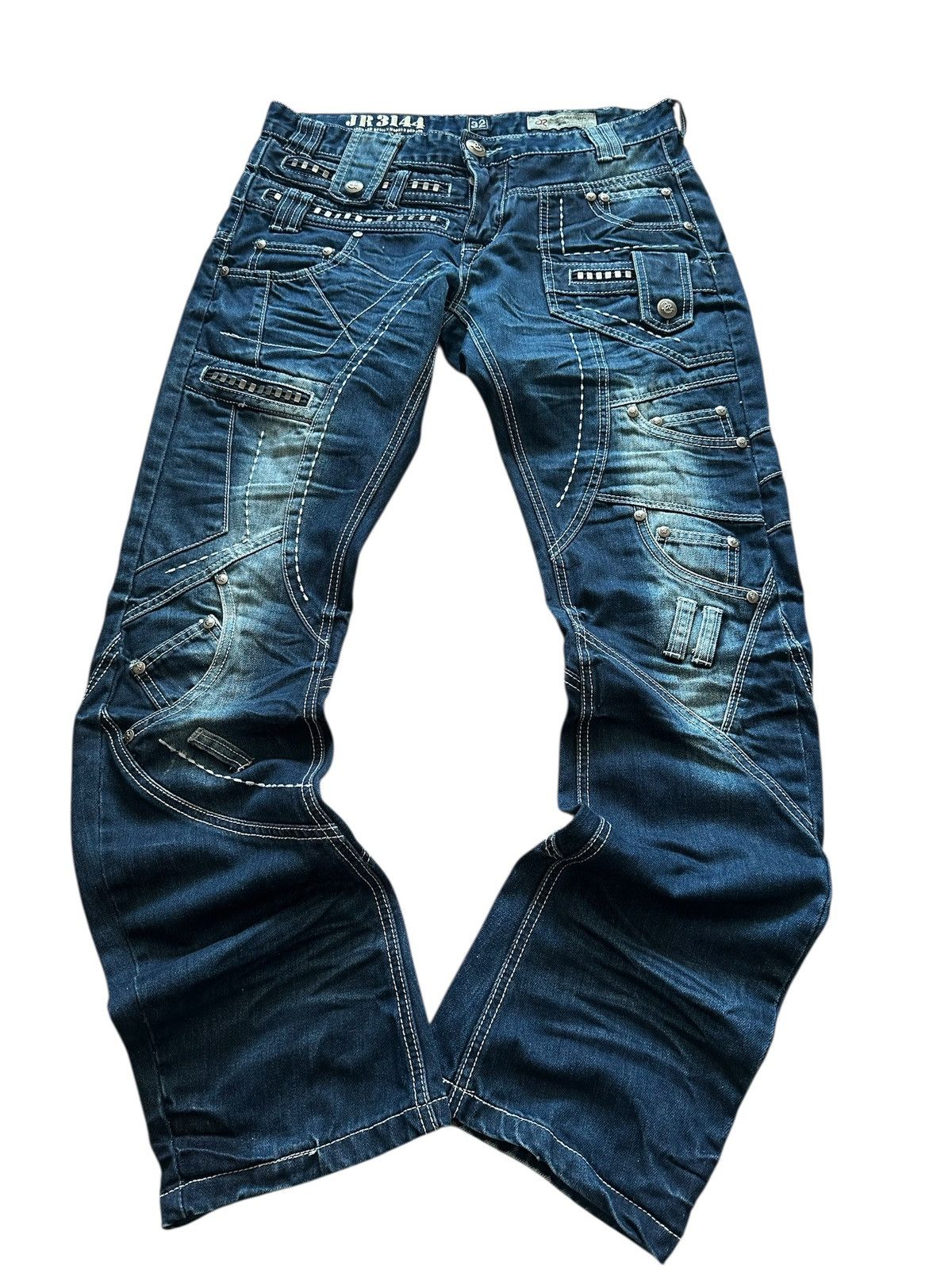 Other Jrag denim cyber japan style zipper faded pants archive punk Size US 32 / EU 48 - 4 Thumbnail