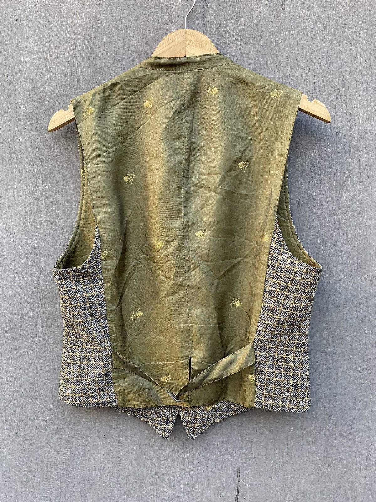 Kenzo Kenzo Homme Vintage classic tweed vest size L Size US L / EU 52-54 / 3 - 2 Thumbnail