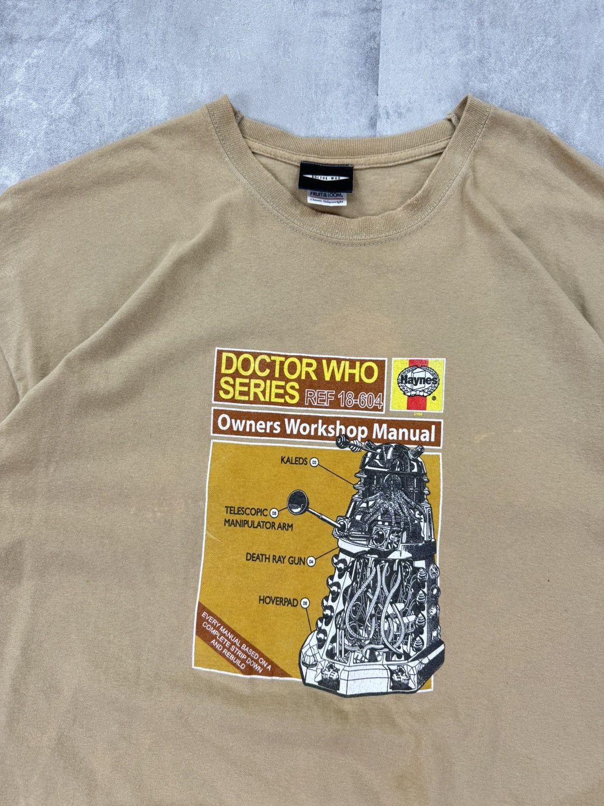 Fruit Of The Loom × Vintage DOCTOR WHO Vintage Fruit of the Loom T-shirt Mens size XL Size US XL / EU 56 / 4 - 2 Thumbnail