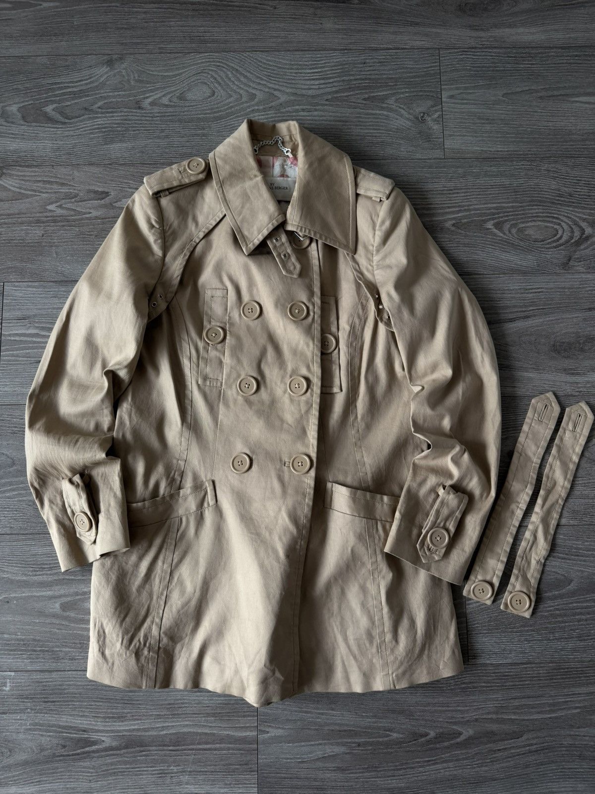 By Malene Birger By Malene Birger Luxury Brown Beige Coat Size XS / US 0-2 / IT 36-38 - 9 Thumbnail