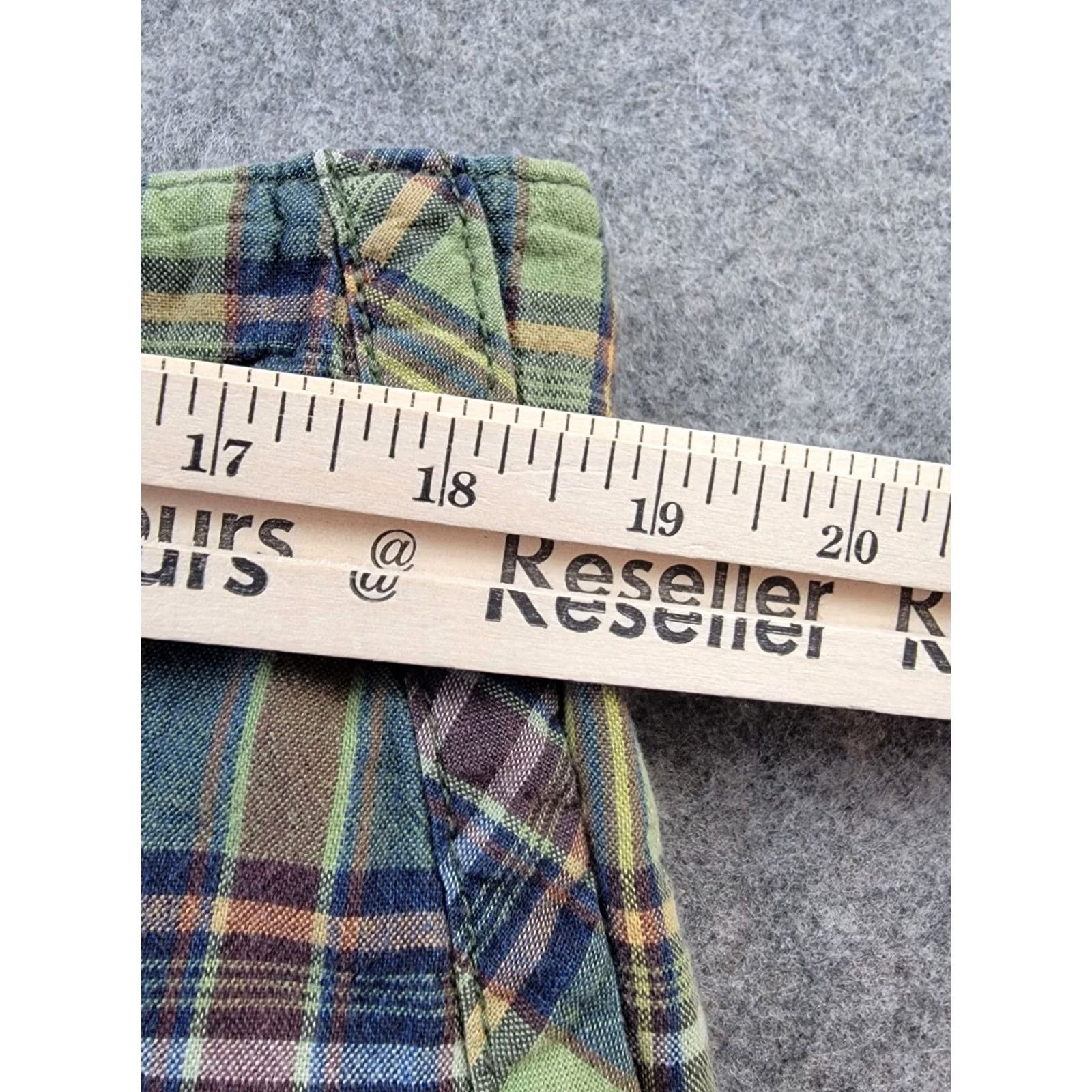 Polo Ralph Lauren Polo Ralph Lauren Shorts Mens 36 Green Plaid Cotton Casual Size US M / EU 48-50 / 2 - 7 Thumbnail