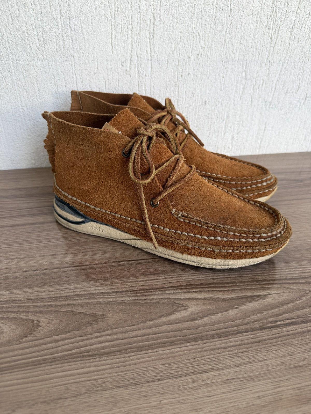 Visvim Suede voyageur moc-folk ankle boots Size US 8 / EU 41 - 2 Thumbnail