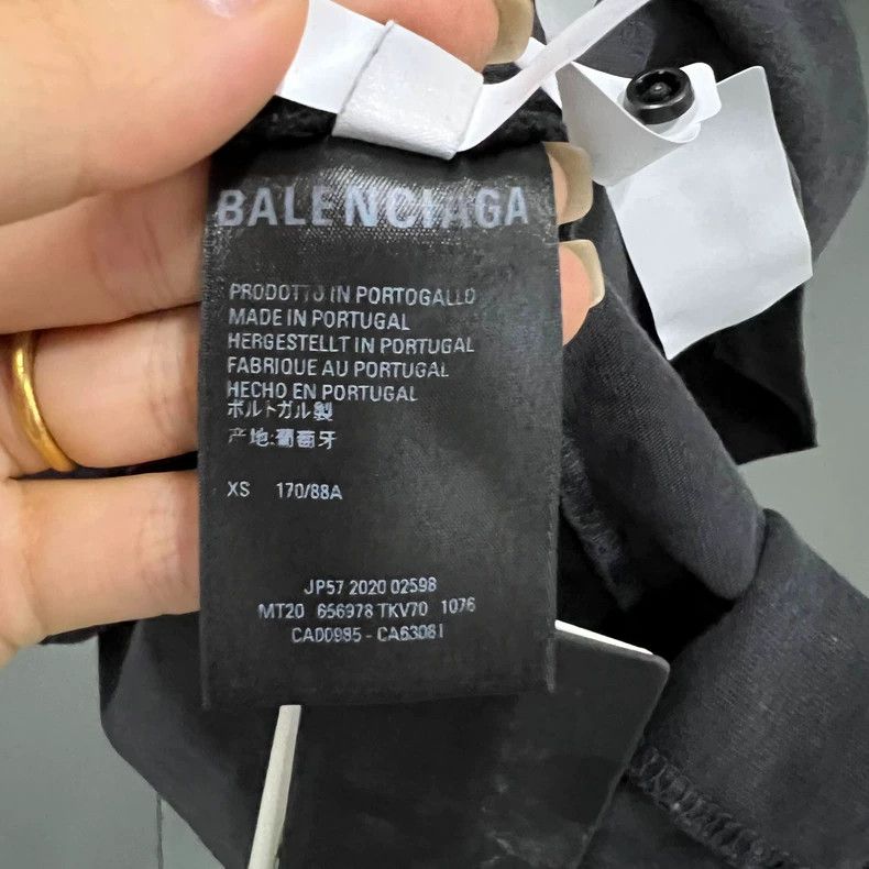 Balenciaga Balenciaga Make old flame logo short sleeves Size US XS / EU 42 / 0 - 4 Thumbnail