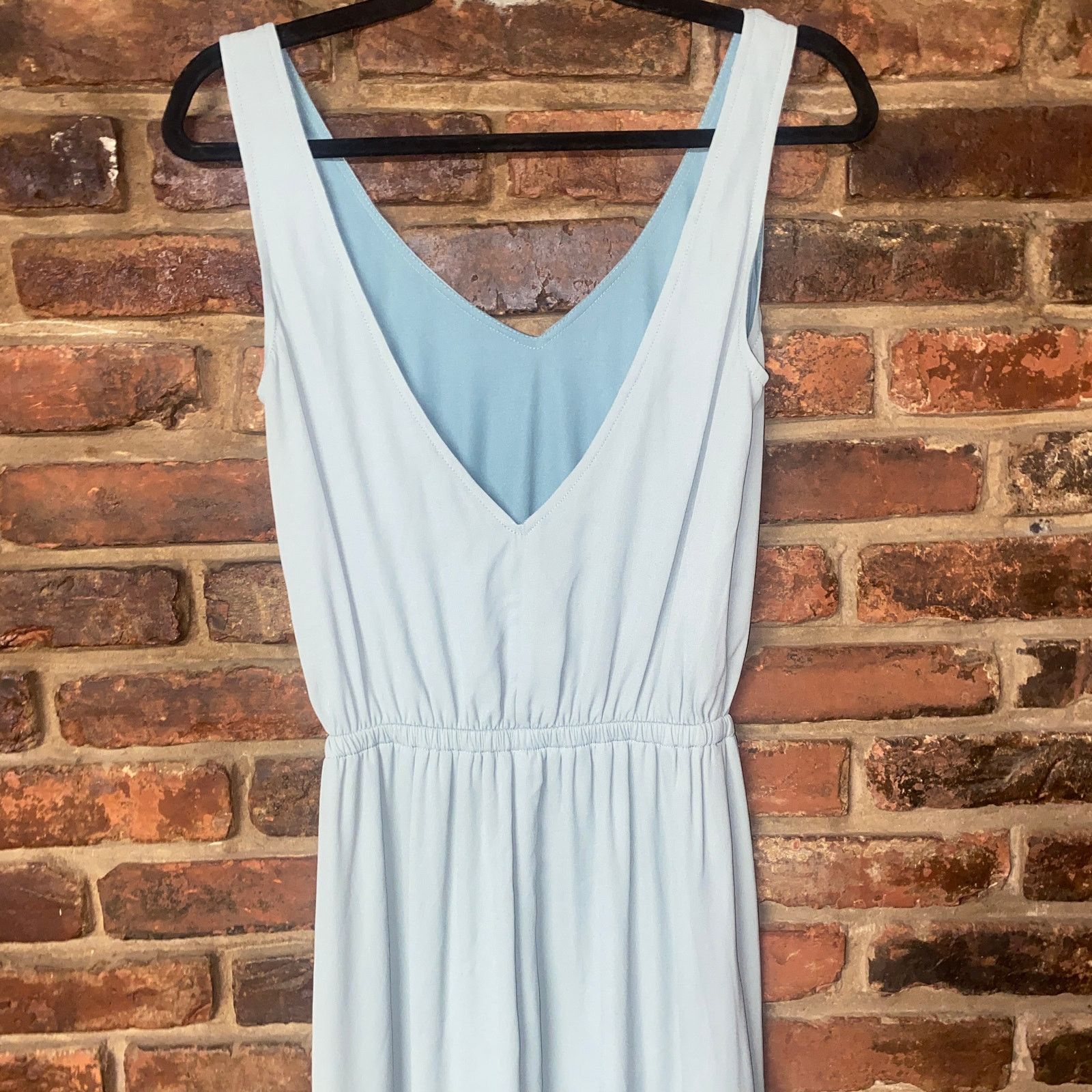 Show Me Your MuMu Show Me Your Mumu Silver Sage Crisp Kendall Maxi Dress Small Size S / US 4 / IT 40 - 6 Thumbnail