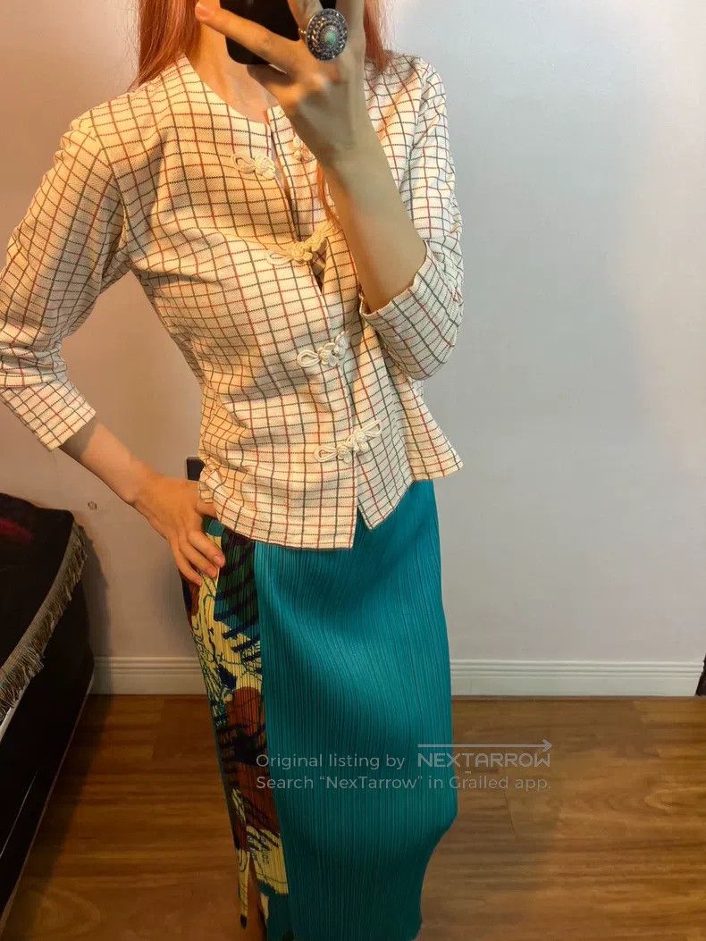Comme des Garcons Comme des Garcons Chinese Collar 90s Cardigan Top Size S / US 4 / IT 40 - 9 Thumbnail