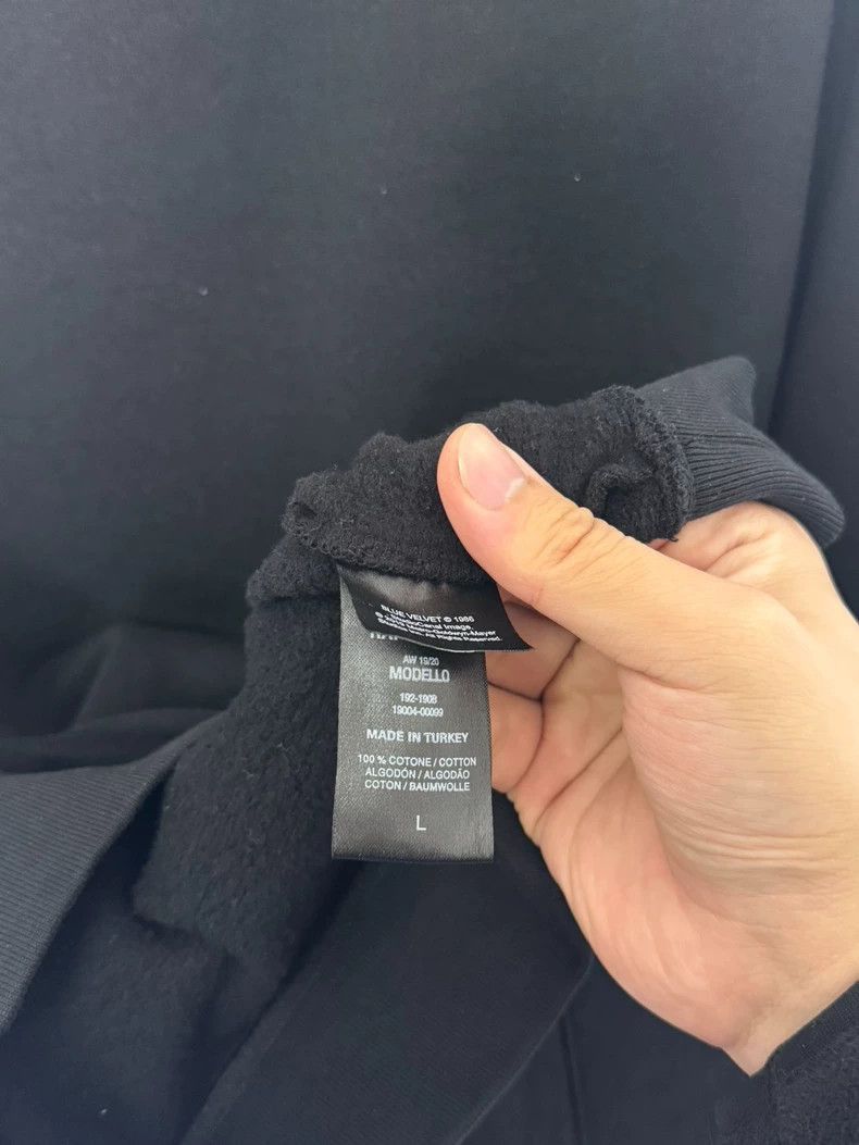 Raf Simons Raf Simons Blue Velvet Sweatshirt-2505 Size US L / EU 52-54 / 3 - 3 Thumbnail