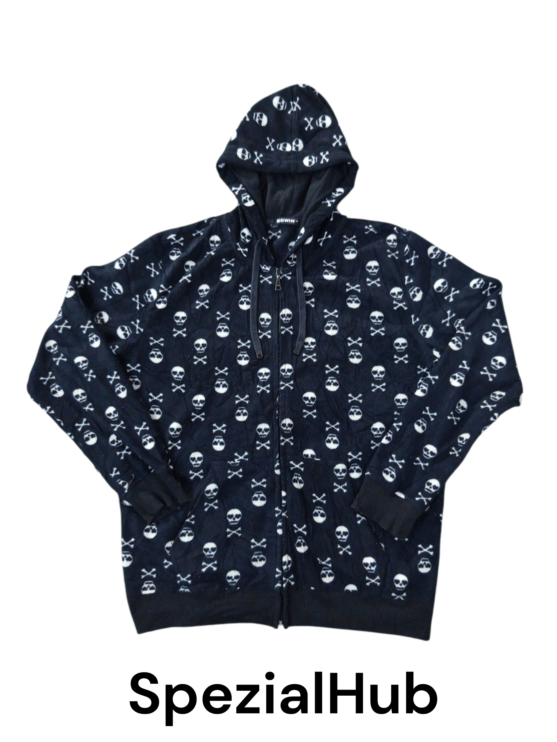 Edwin Edwin Skull Full Printed Hoodie Size US L / EU 52-54 / 3 - 1 Thumbnail