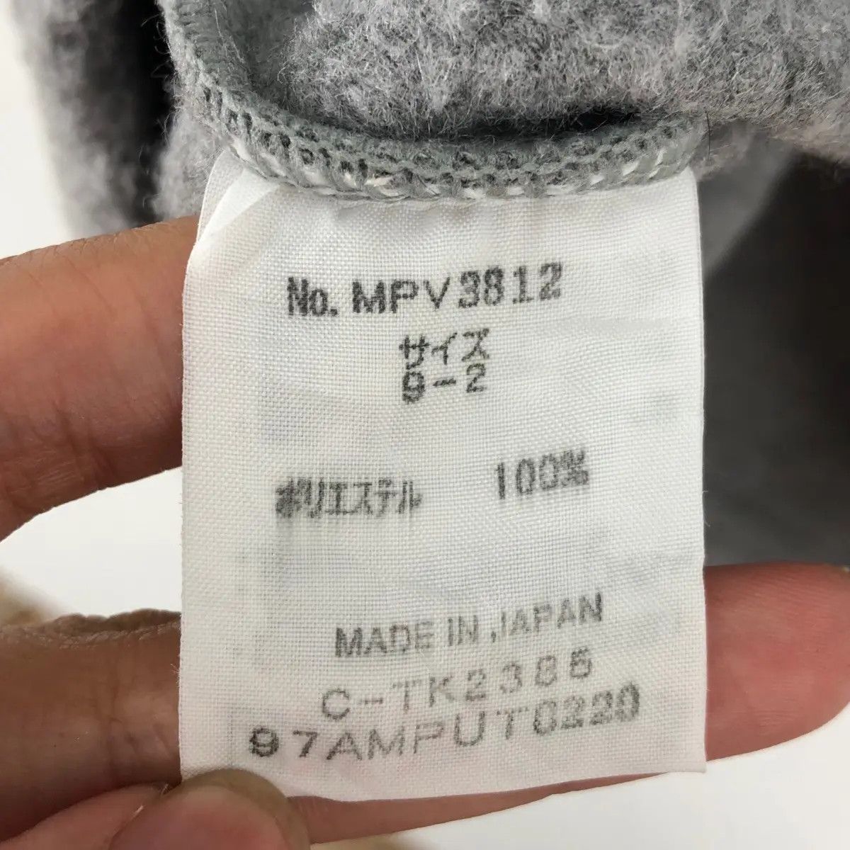Phenix Vtg PHENIX JAPAN Outdoor Henley Gray Fleece Sweater Pullover Size S / US 4 / IT 40 - 7 Thumbnail