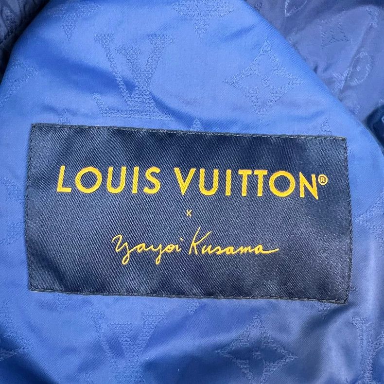 Louis Vuitton Louis Vuitton Yayoi Kusama's blue full-print assault jacke Size US L / EU 52-54 / 3 - 3 Thumbnail
