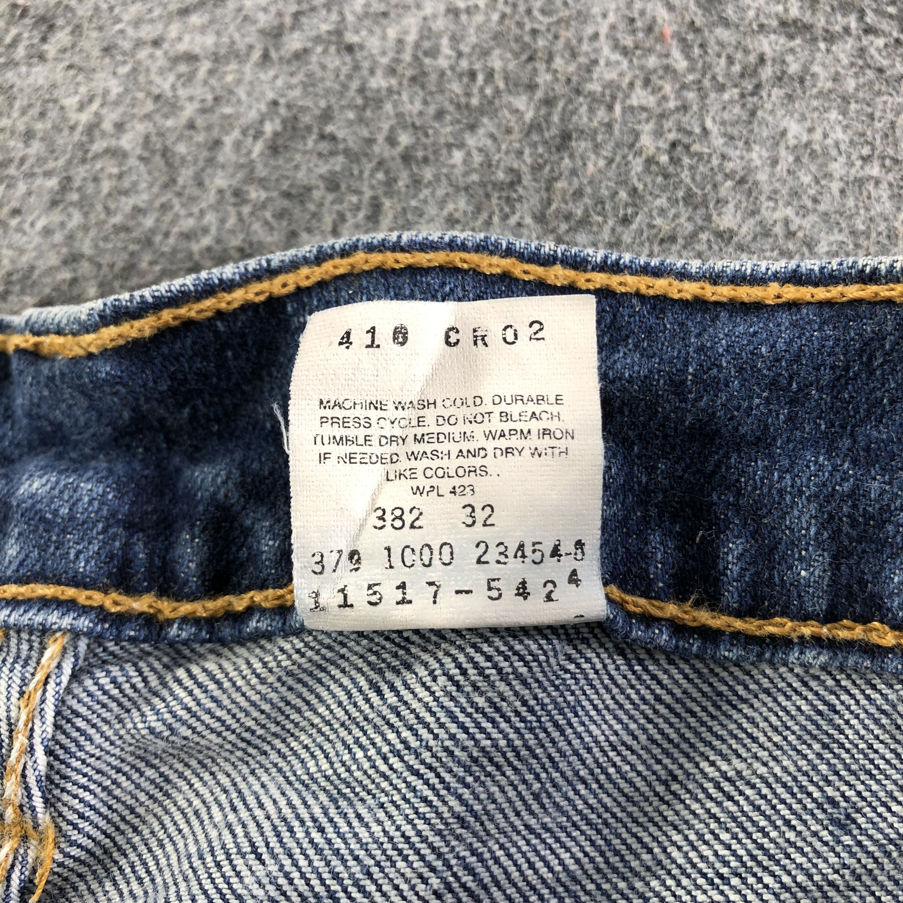 Levi's Vintage 90s Blue Wash Levis 517 Jeans-J3064 Size 28" / US 6 / IT 42 - 10 Thumbnail
