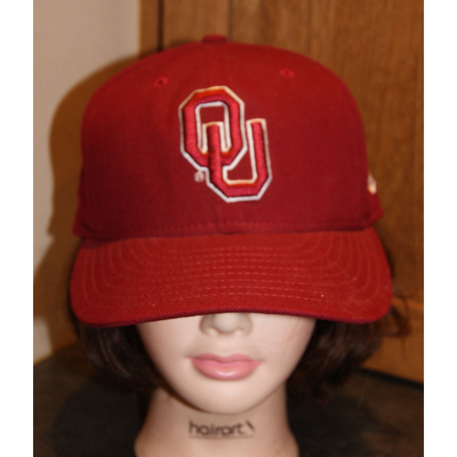 New Era VTG Oklahoma Sooners New Era 59Fifty Fitted Hat Wool USA Size ONE SIZE - 2 Thumbnail