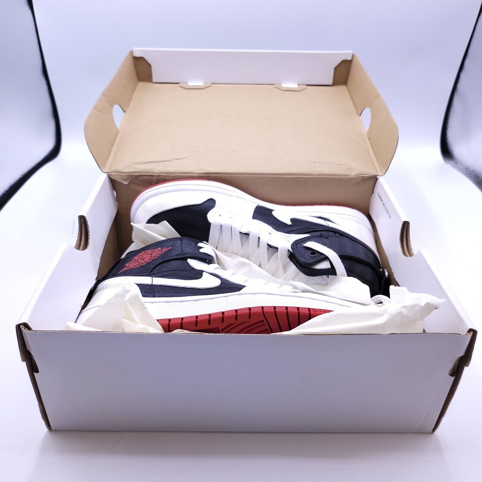 Nike Nike Air Jordan 1 Shoe Womens Size 5 DD9338-016 White Black Size US 5 / IT 35 - 9 Thumbnail