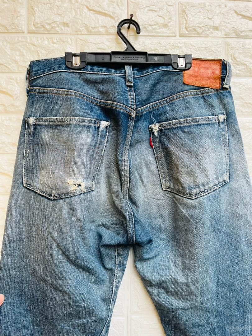 Japanese Brand × Levi's Vintage Clothing × Vintage Vintage 40s WW2 Levis Reproduction Japanese Designer Style Size US 30 / EU 46 - 11 Thumbnail